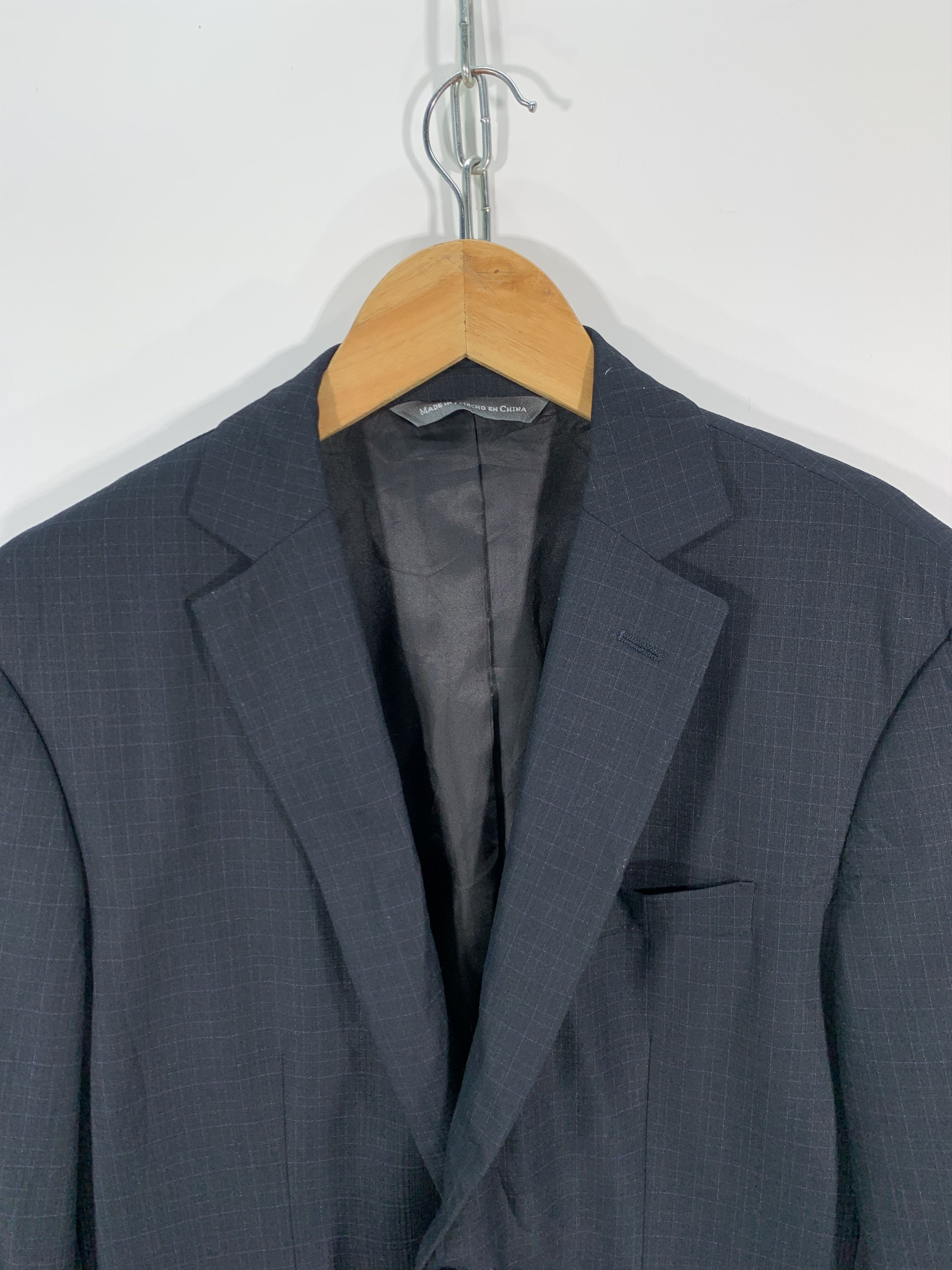 Designer × Perry Ellis × Vintage Vintage Perry Ellis Portfolio Blazer 40R Size 40R - 4 Thumbnail