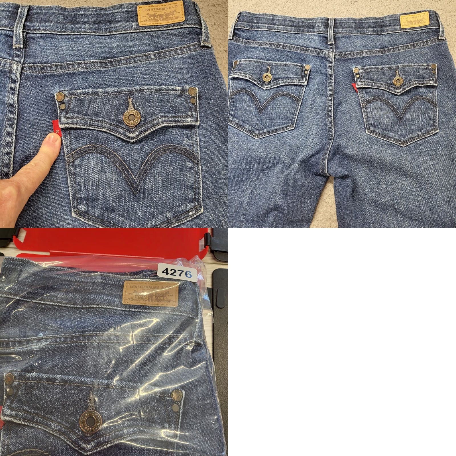 Levi's **Levi's 525 Perfect Waist Blue Women's Size 8 Cotton Denim Jeans** User: Levi's 525 Perfect Waist Blue Women's Size 8 Cotton Denim Jeans Stretch. Size 30" / US 8 / IT 44 - 9 Thumbnail