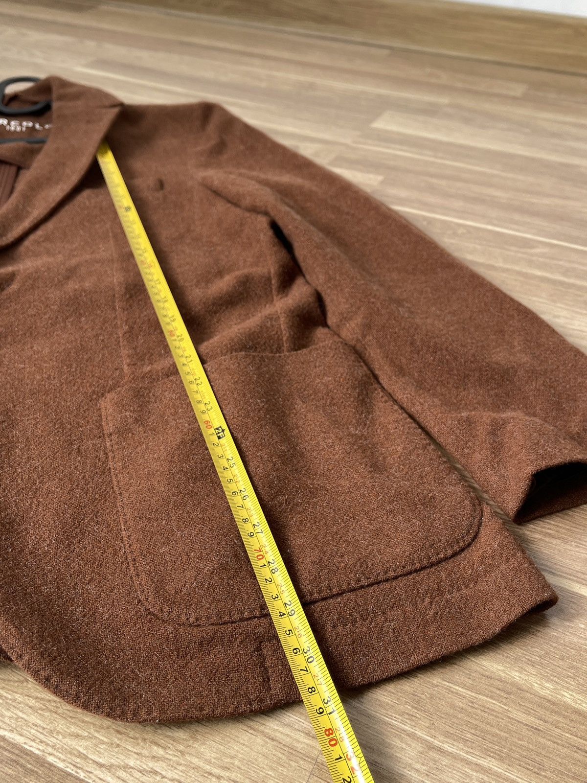 Circolo 1901 Circolo 1901 Men’s Wool Cashmere Brown Sport Blazer Size 52 Size 52S - 15 Thumbnail