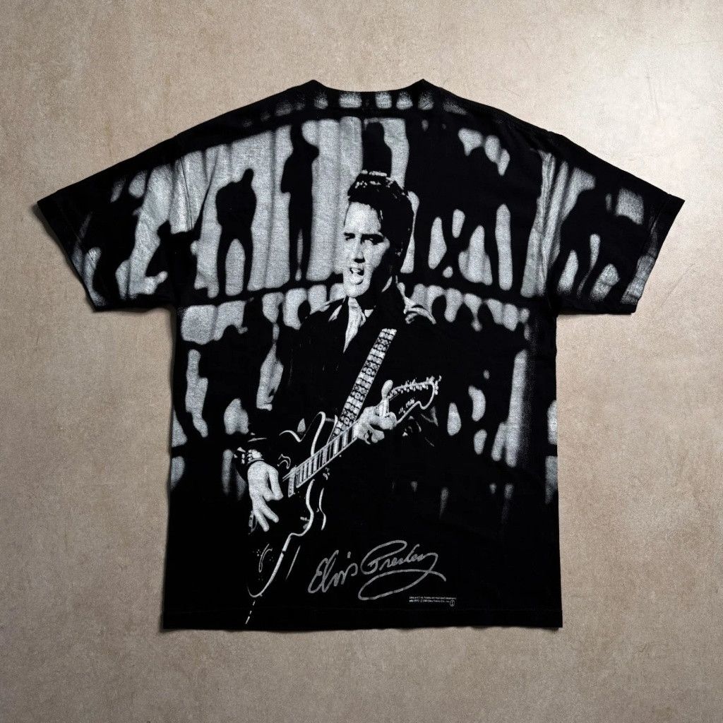 The Unbranded Brand Elvis Presley All Round Graphic Print T-Shirt - L Size US L / EU 52-54 / 3 - 2 Thumbnail