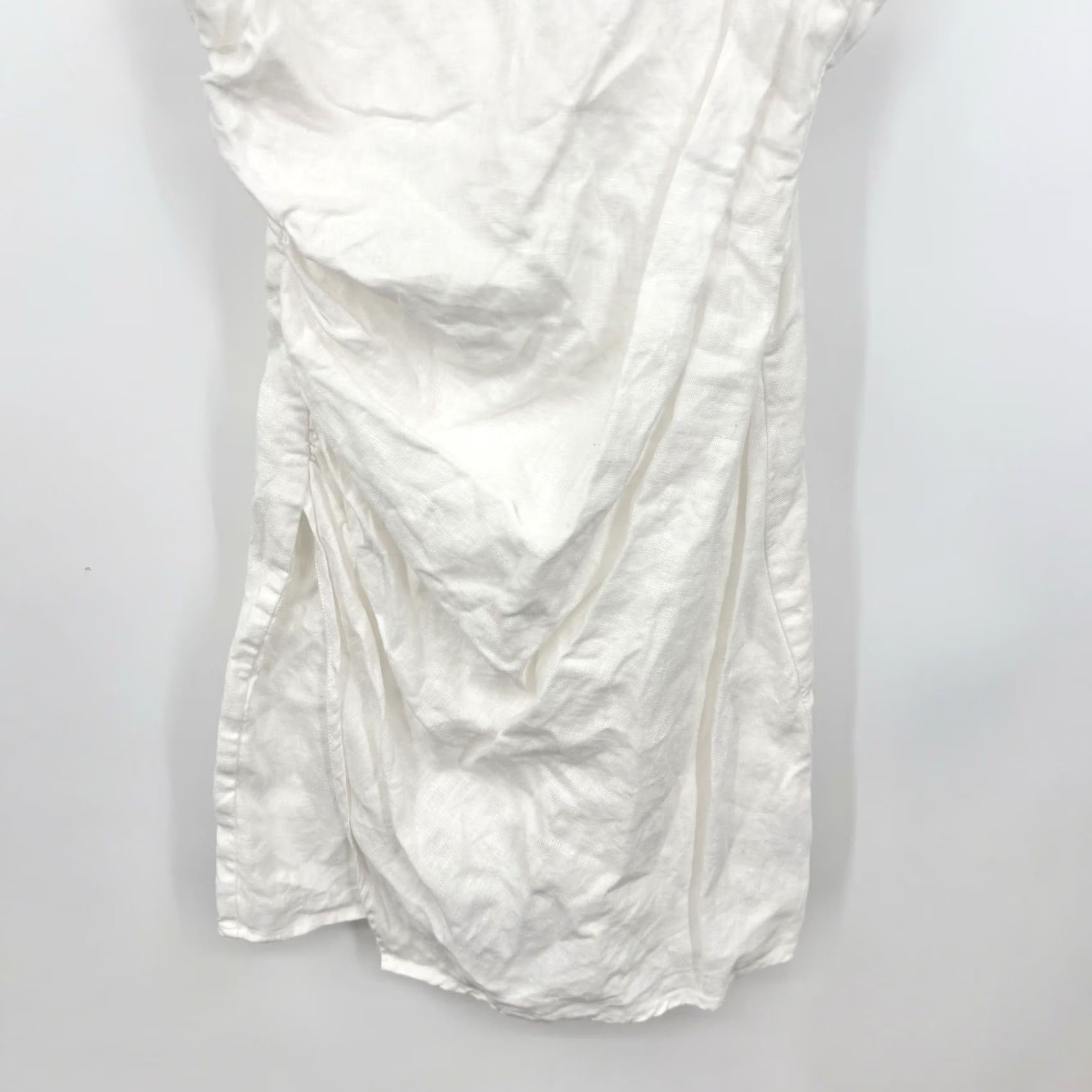 Reformation Reformation Linen Mini Dress 2 Coastal Capsule Beachy Boho Resort Size XS / US 0-2 / IT 36-38 - 4 Thumbnail