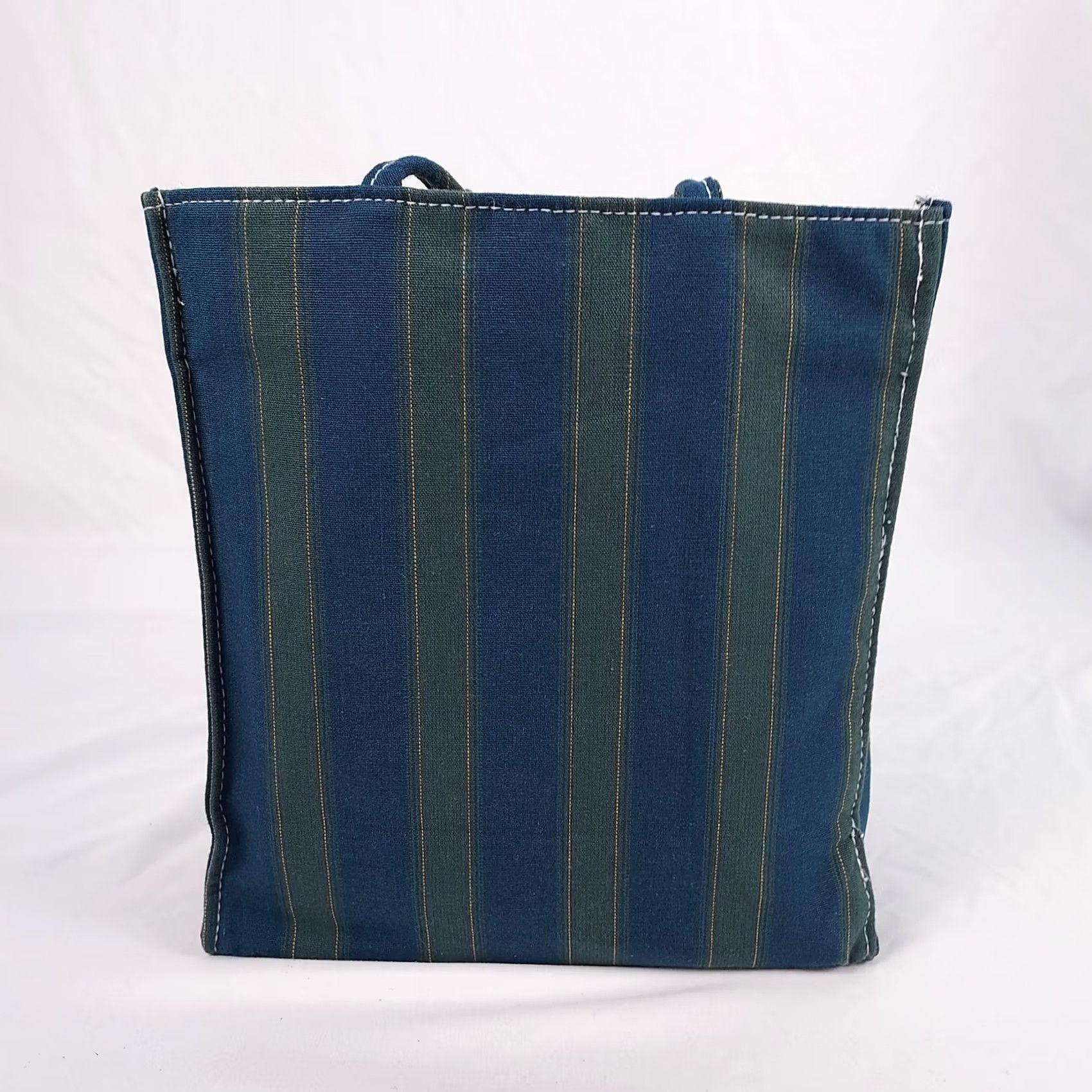Vintage VINTAGE Longaberger Collectors Club Bag Tote Woman Blue Clear Protector Insert Fabric Tote Women Size ONE SIZE - 3 Thumbnail