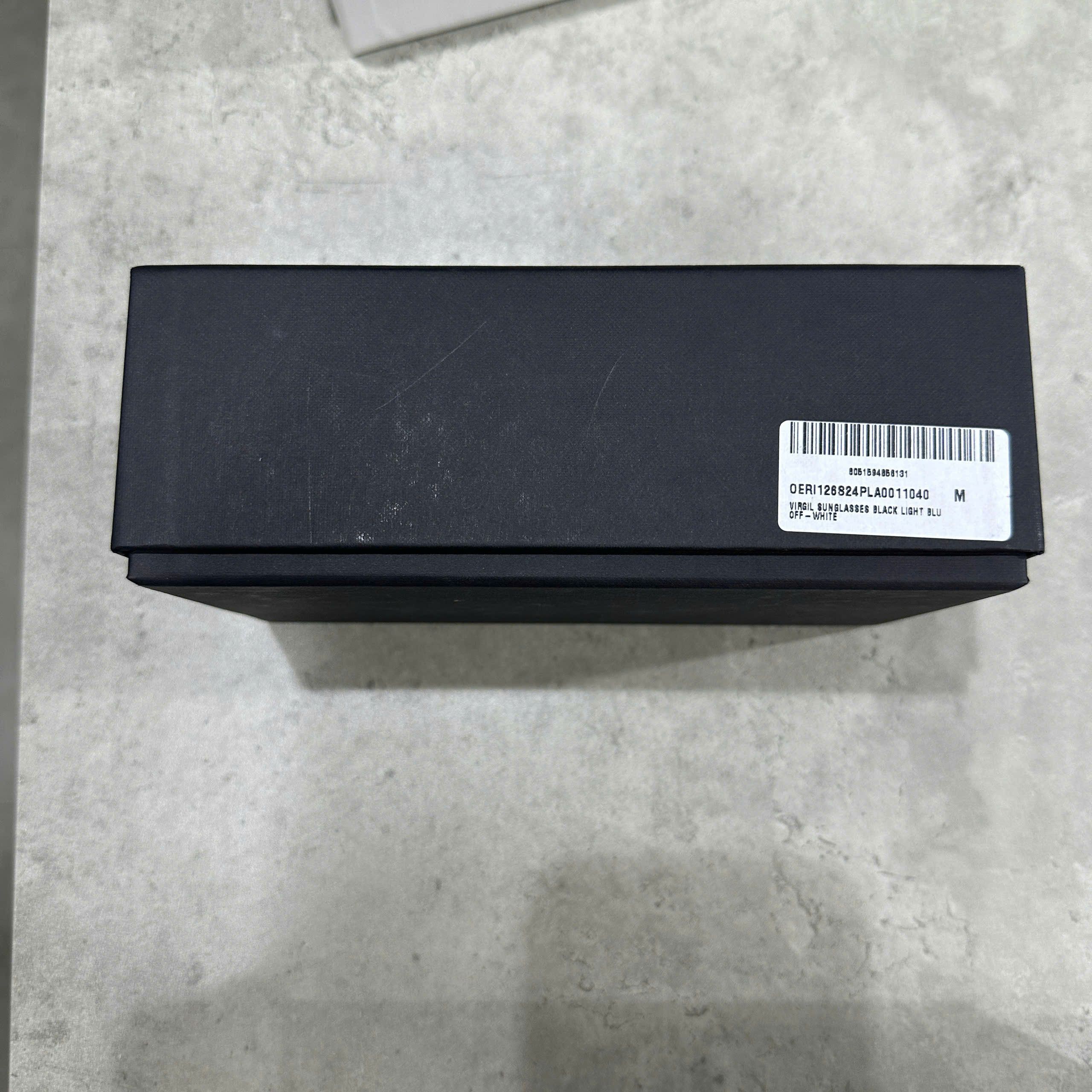 Off-White OFF WHITE Virgil Sunglasses BLACK BLUE Size ONE SIZE - 8 Thumbnail