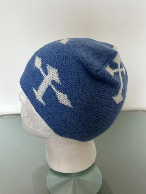 U.P.W.W. Gothic Cross Beanie (sky blue) Size ONE SIZE - 2 Thumbnail