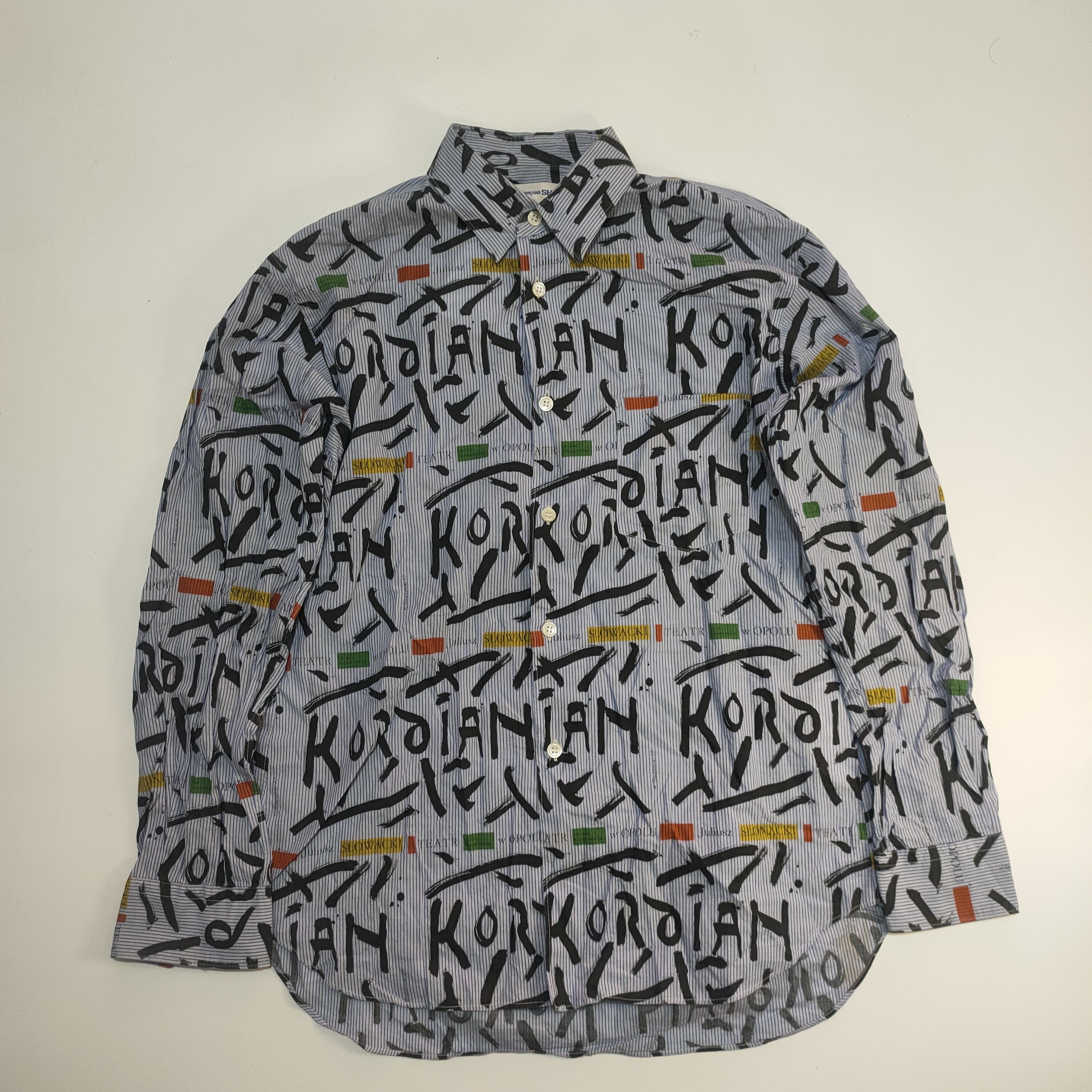 Comme des Garcons Comme des Garçons button down shirt homage Juliusz Slowacki Size US XS / EU 42 / 0 - 1 Thumbnail