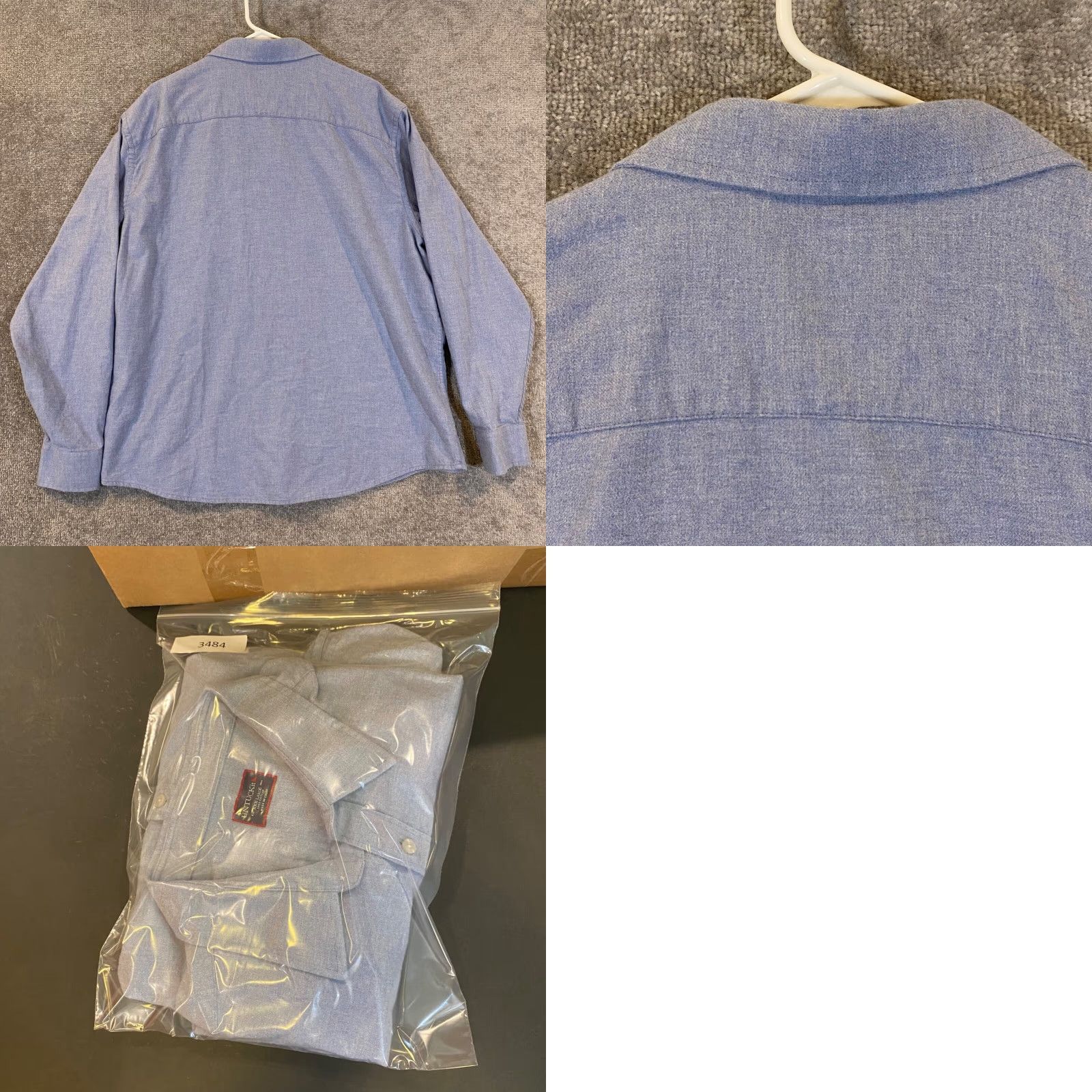 UNTUCKit UNTUCKit Shirt Mens 3XL Blue Button Up Dress Classic Top 100% Cotton L/S Shirt Mens 3XL Blue Button Up Dress Classic Top 100% Cotton L/S Size US XXL / EU 58 / 5 - 8 Thumbnail