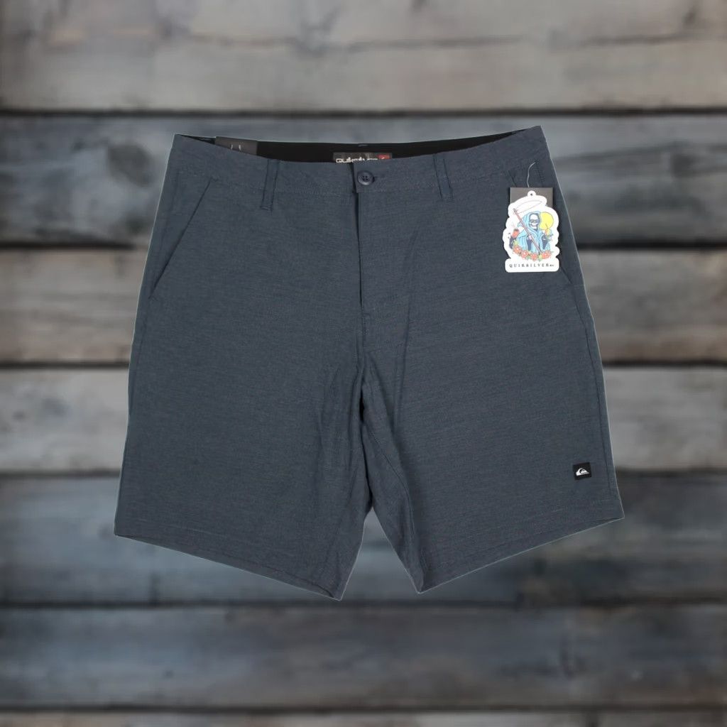 Quiksilver Quiksilver Men's 8.5" Hybrid Chino Shorts Size 32 Steel Gray Blue Size US 32 / EU 48 - 1 Thumbnail