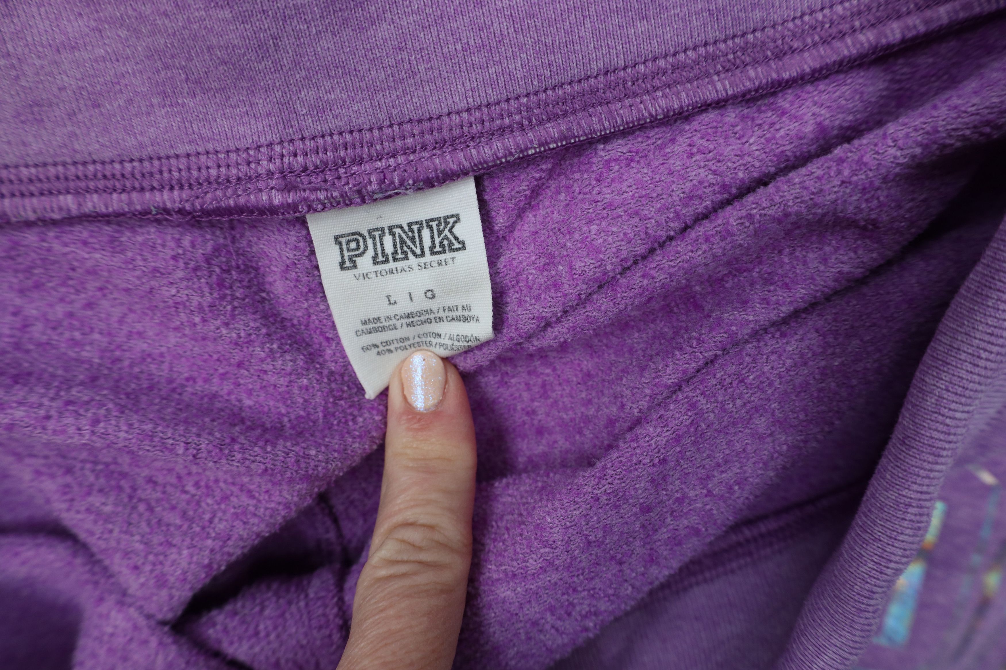 Victoria's Secret Vintage Y2K Pink Victoria's Secret Wide Leg Sweatpants Size 33" - 7 Thumbnail
