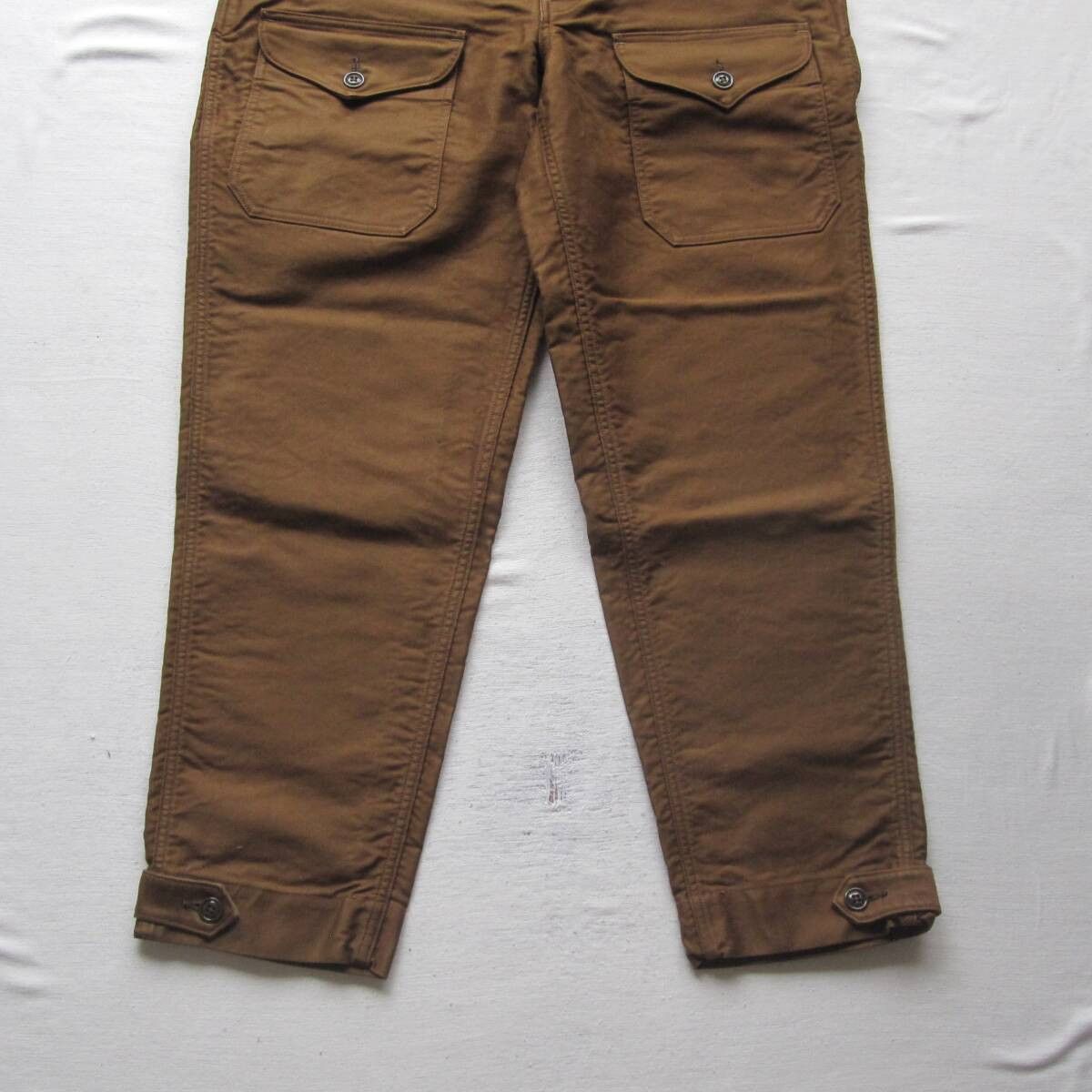 Freewheelers S-8 AVIATORS’ TROUSERS 34 SEPIA BROWN Size US 34 / EU 50 - 8 Thumbnail