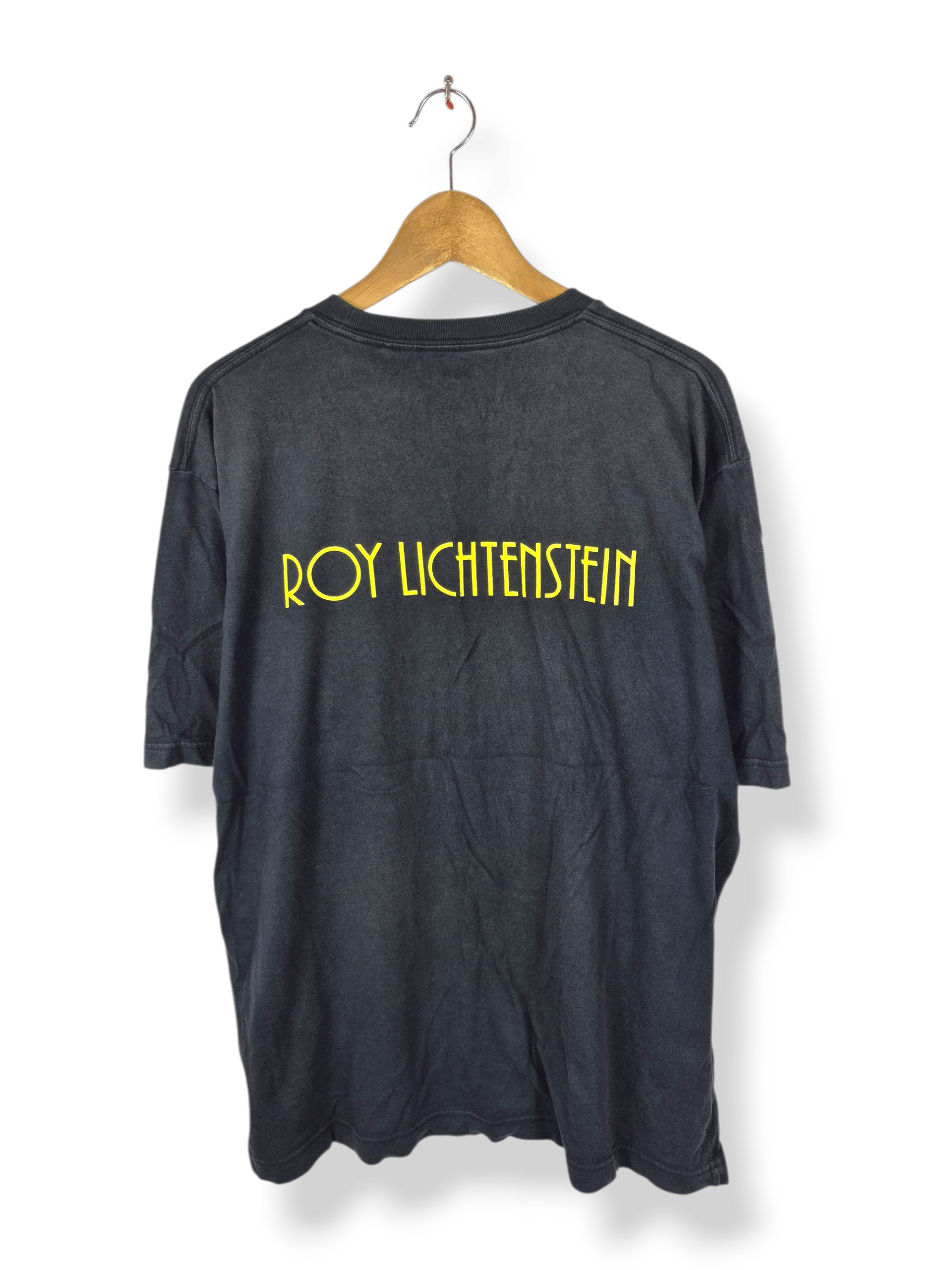 Japanese Brand 🔥 Roy Lichtenstein Uniqlo Streetwear Skate Tee Size US L / EU 52-54 / 3 - 2 Thumbnail