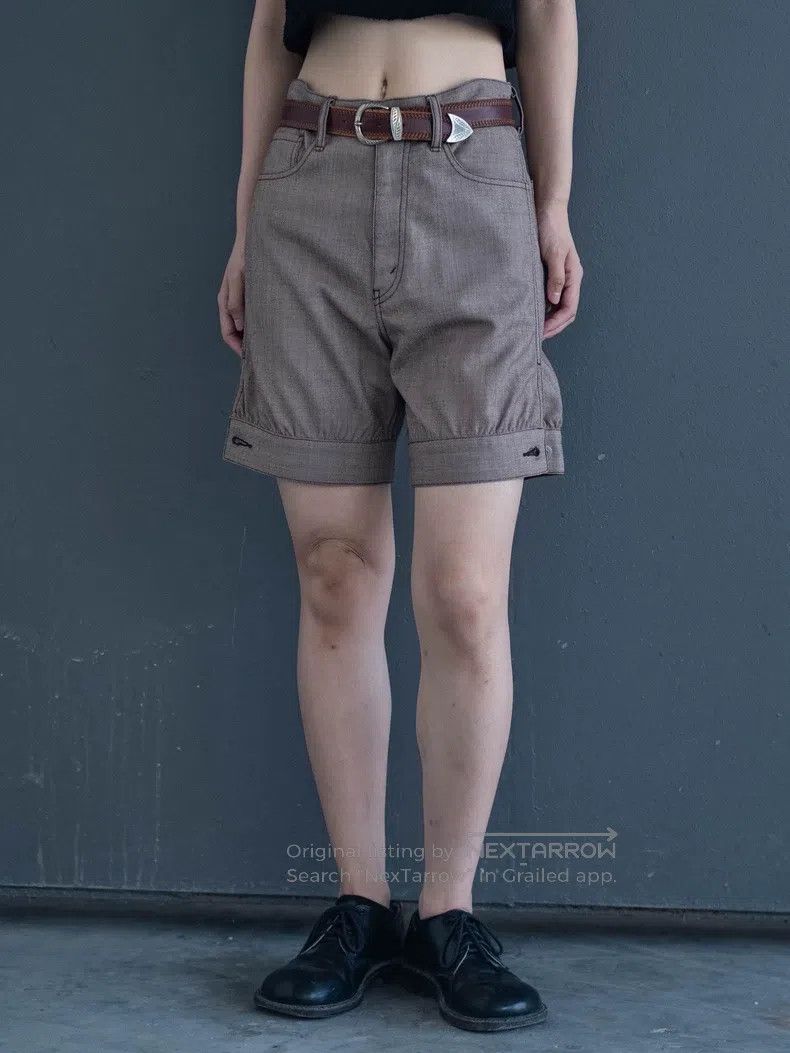 Junya Watanabe Junya Watanabe size S Brown welted shorts Size 23" - 5 Thumbnail