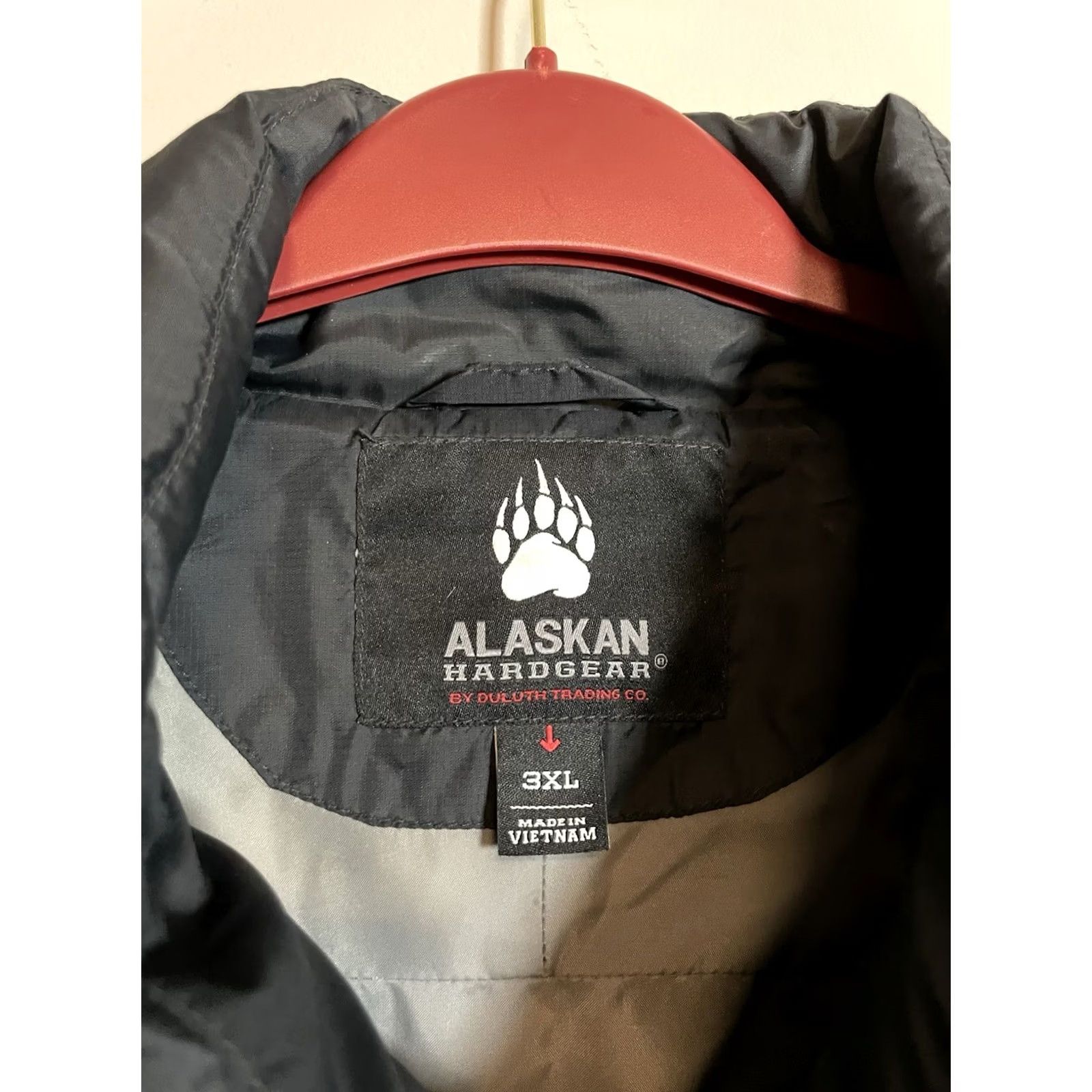Vintage Duluth AKHG Puffin Black 3XL Jacket Mens Mid-Length Puffer Zip Full Zip Pockets Logo Size US XXL / EU 58 / 5 - 4 Thumbnail