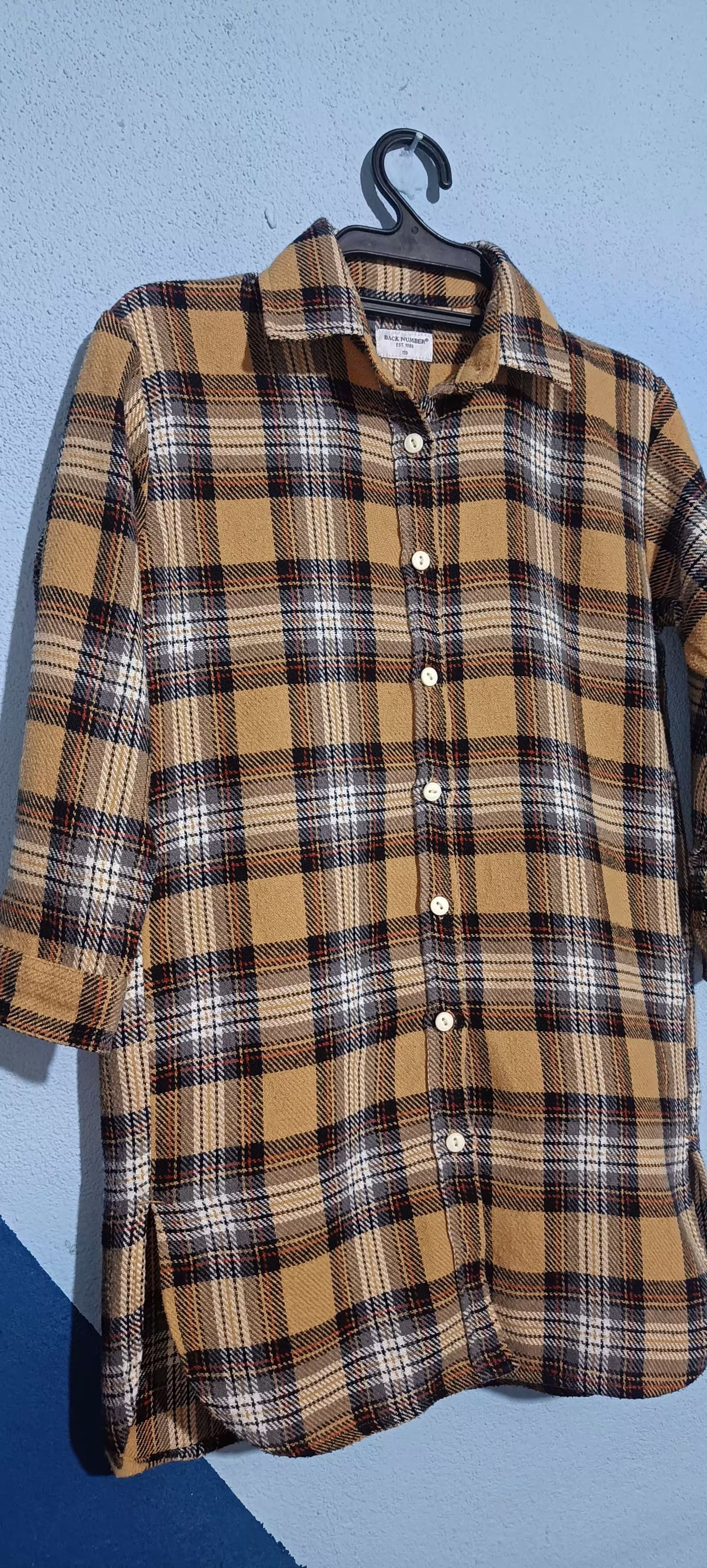 Flannel BACK NUMBER FLANNEL SHIRT for girl Size XXS / US 00 / IT 34 - 2 Thumbnail
