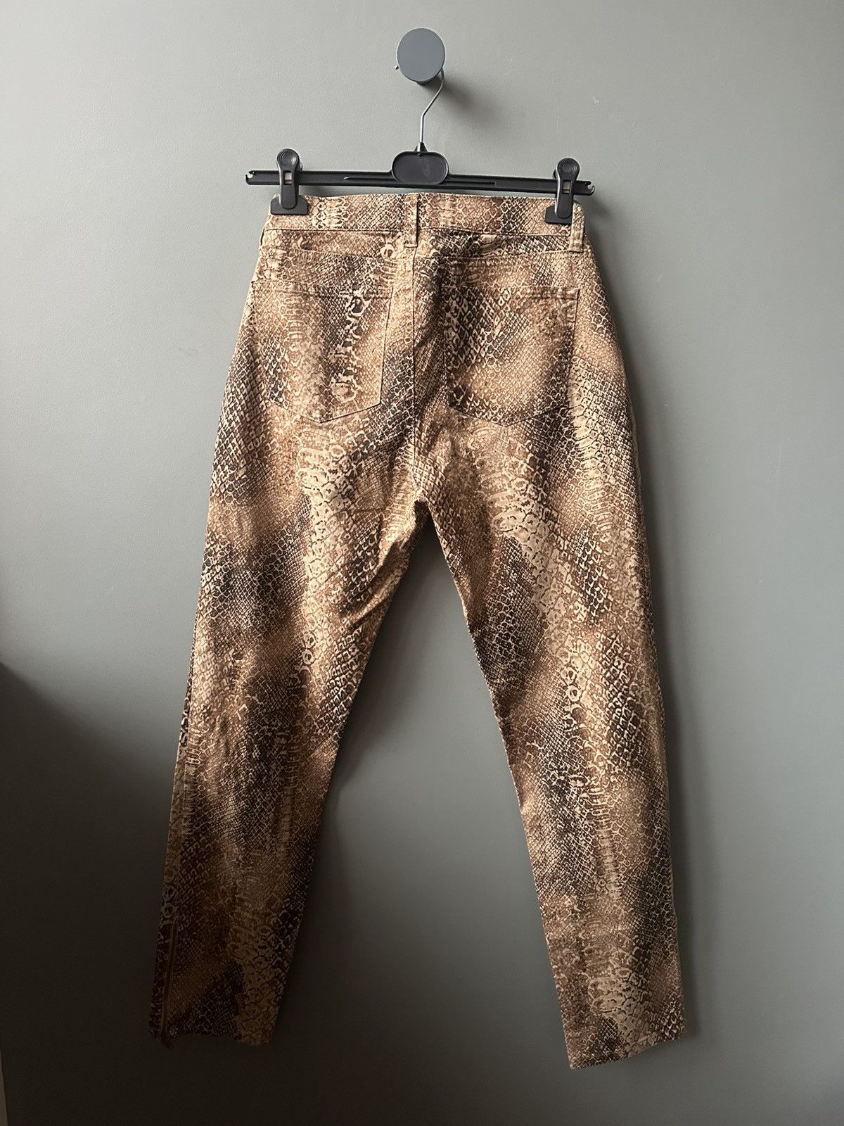 Polo Ralph Lauren Lauren Ralph Lauren Snakeskin Print Skinny Pants Size 4 Size 30" / US 8 / IT 44 - 4 Thumbnail
