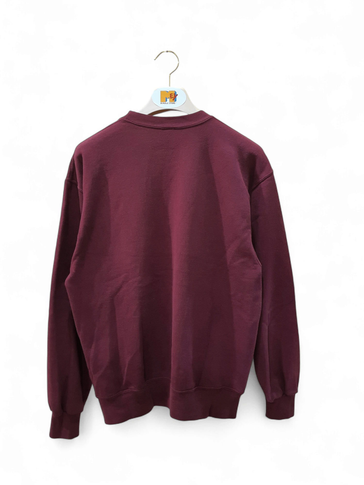 Soffe Vintage Soffe plain burgundy crewneck sweatshirt Size US M / EU 48-50 / 2 - 2 Thumbnail