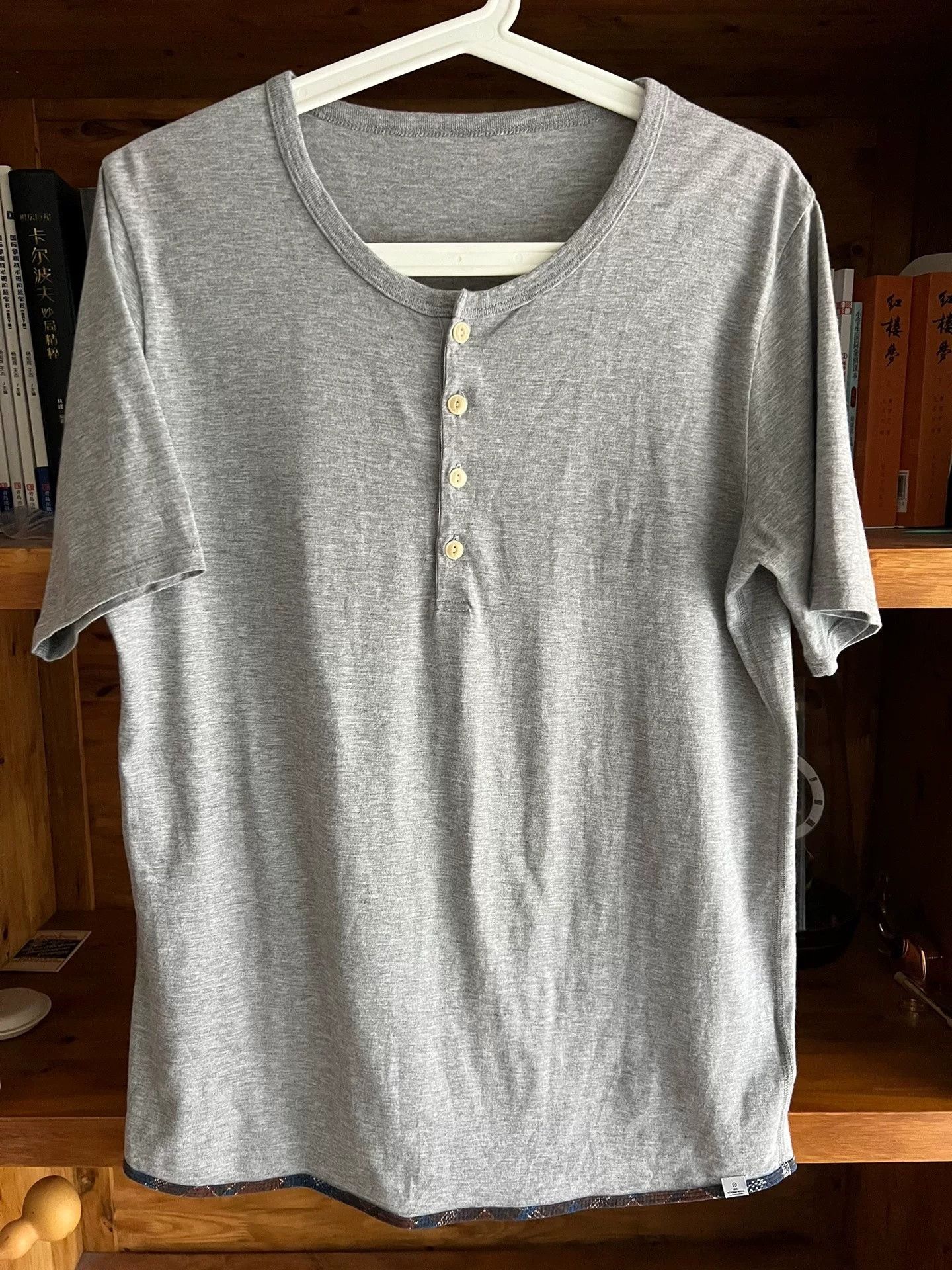 Visvim visvim 2013 Henley Collar Short Sleeve T-Shirt Size US M / EU 48-50 / 2 - 1 Thumbnail
