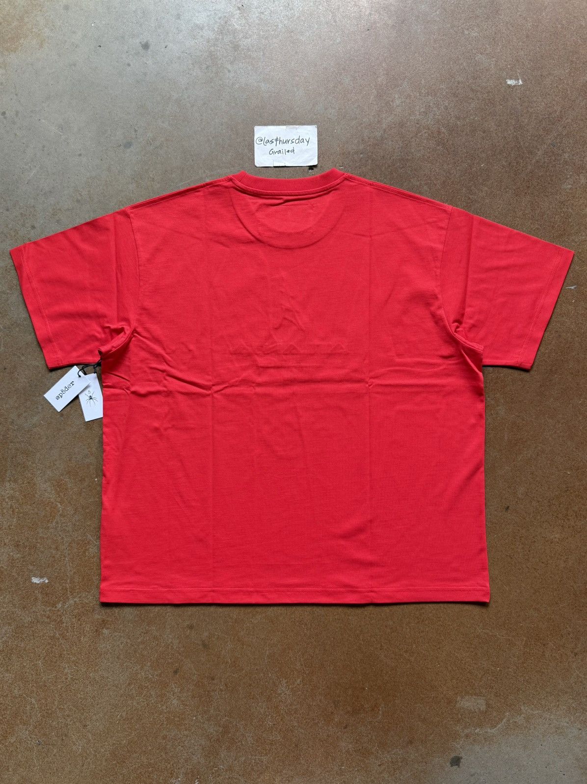 Sp5der Sp5der Atlanta Paris Tee Red XL Size US XL / EU 56 / 4 - 4 Thumbnail