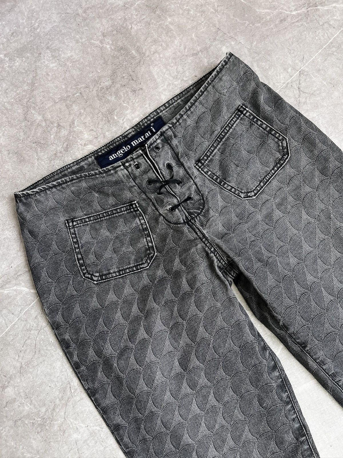 Other Rare flared distressed pattern Junya Watanabe style pants Size US 32 / EU 48 - 3 Thumbnail