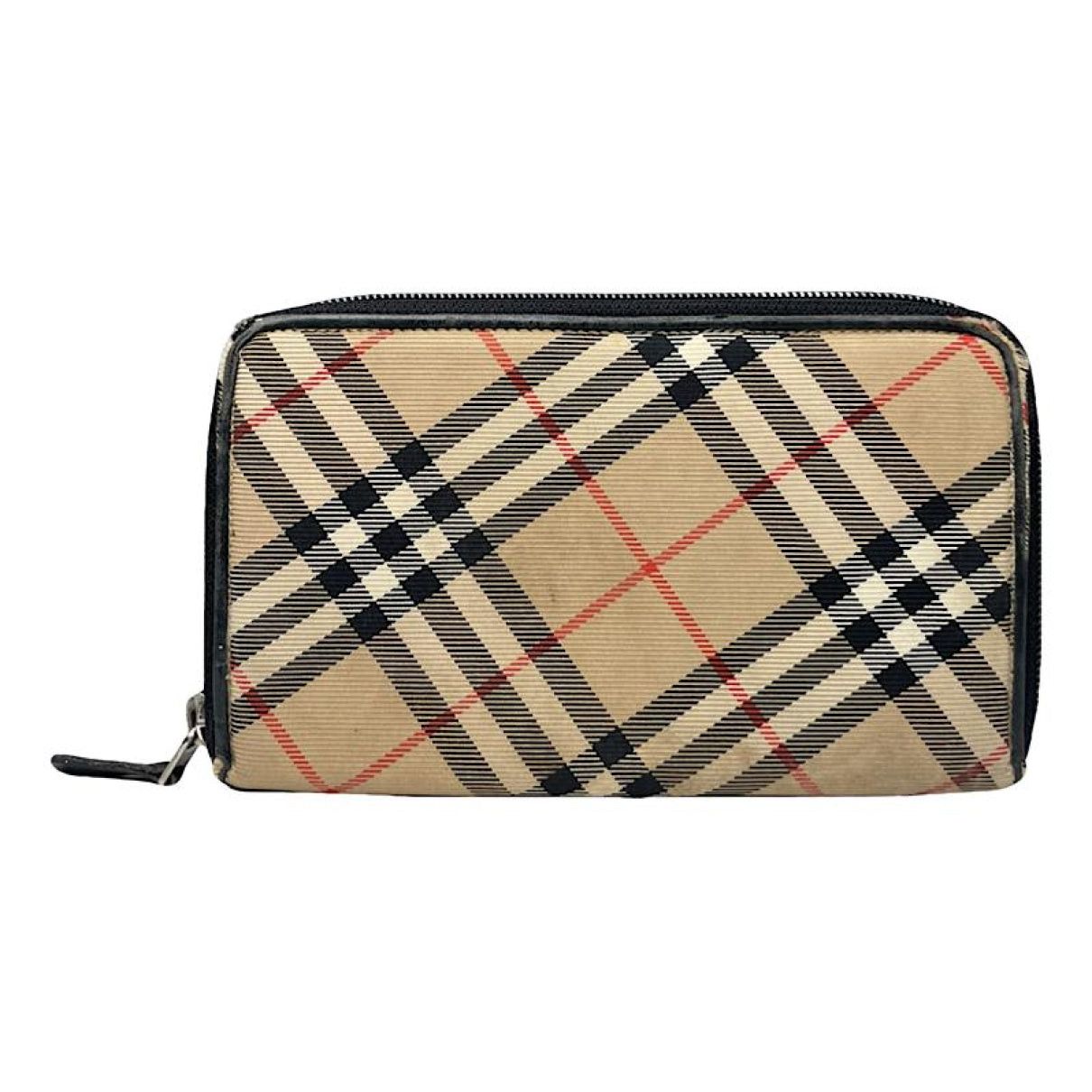 Burberry Beige Leather Wallet Size ONE SIZE - 1 Thumbnail