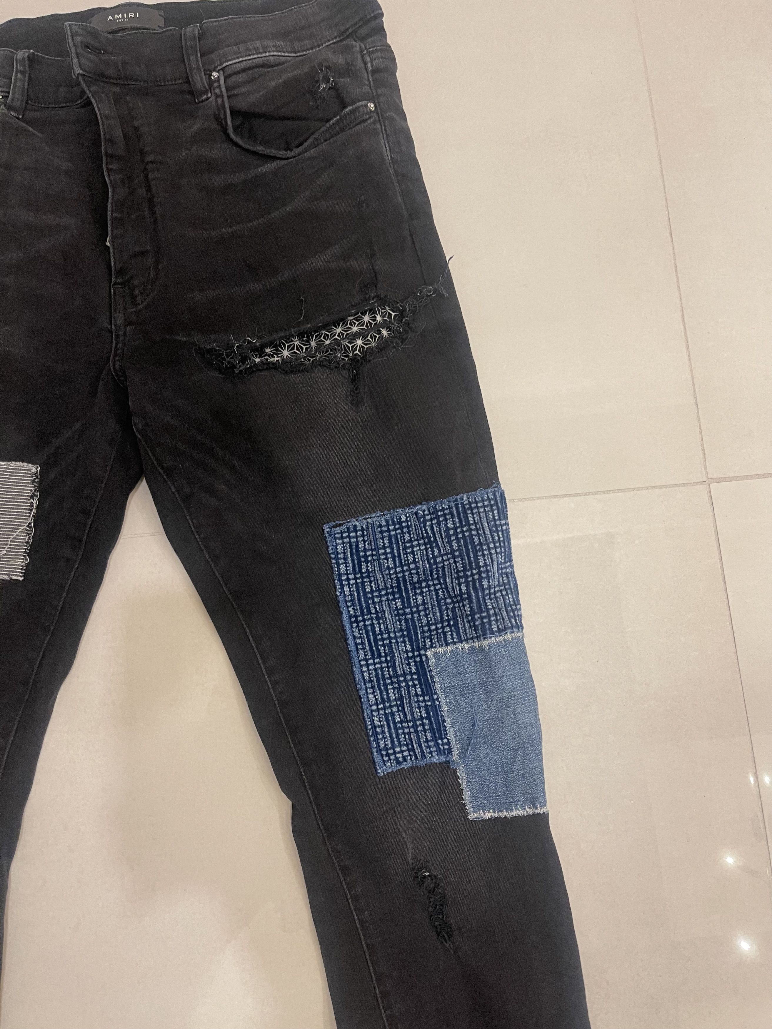 Amiri Amiri Japanese patch work Size US 36 / EU 52 - 3 Thumbnail
