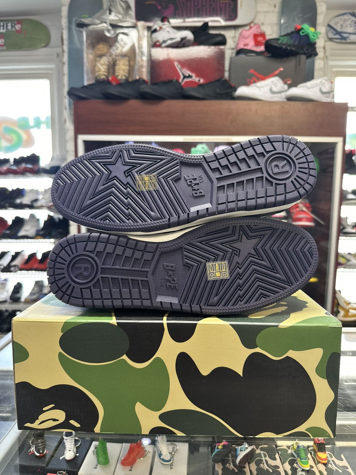 Bape Bape Skatestas ‘Purple/Pink’ Size US 12 / EU 45 - 3 Thumbnail