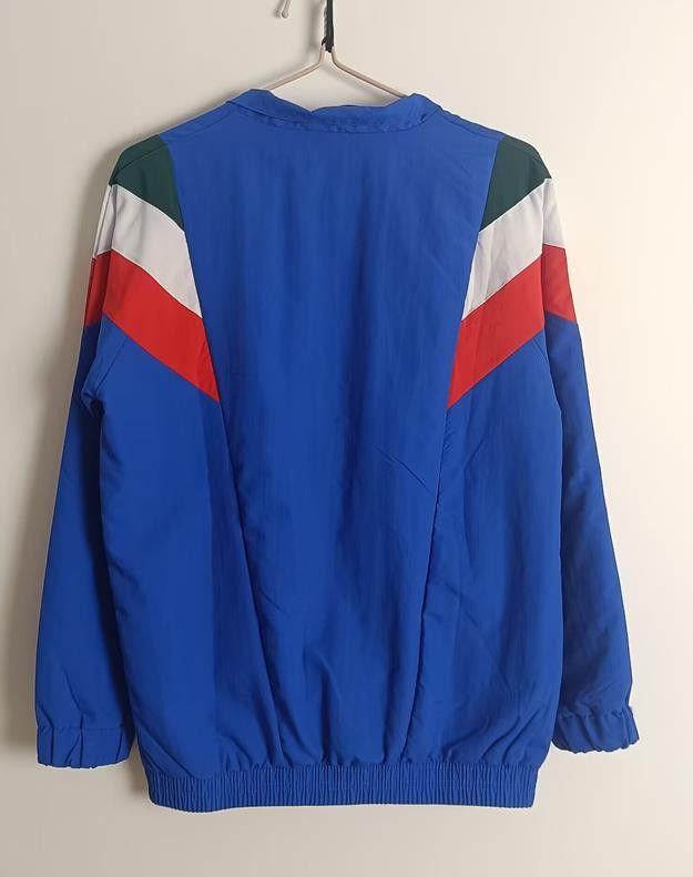 Other Vintage Italy blue Soccer windbreaker Size US L / EU 52-54 / 3 - 2 Thumbnail
