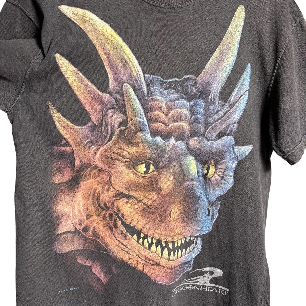 Vintage Rare Vintage 90s Dragonheart Fantasy Movie T-Shirt / Dragon Size US L / EU 52-54 / 3 - 2 Thumbnail
