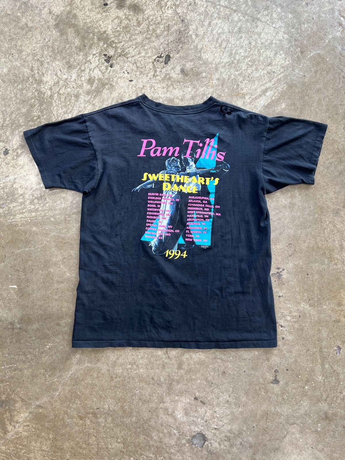 Band Tees Vintage 1994 Pam Tillis Sweethearts Dance Tee Large Size US L / EU 52-54 / 3 - 5 Thumbnail