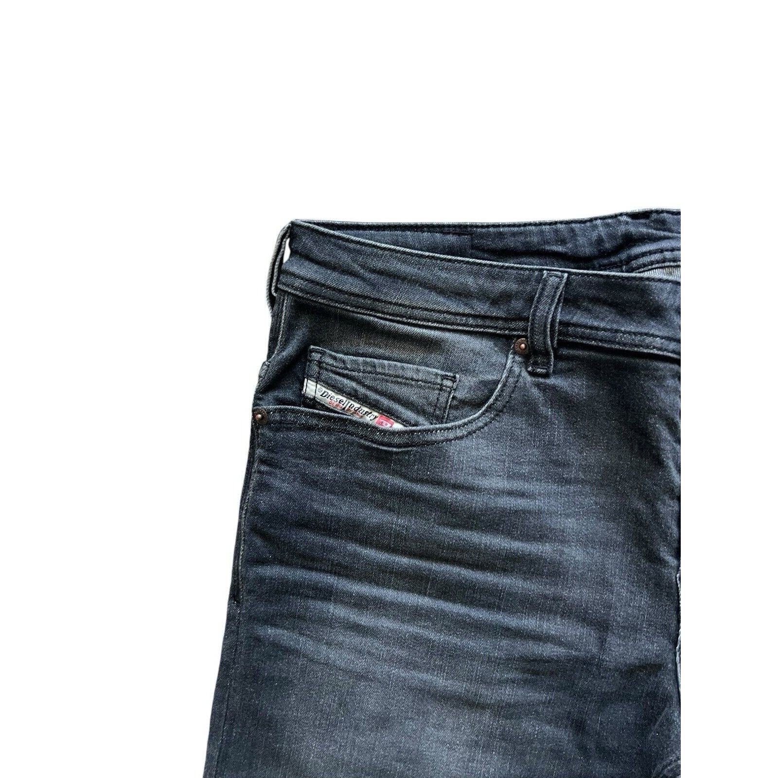 Diesel Diesel Mens Safado Straight Fit Jeans RM063 Black Size 34/32 Size US 34 / EU 50 - 3 Thumbnail