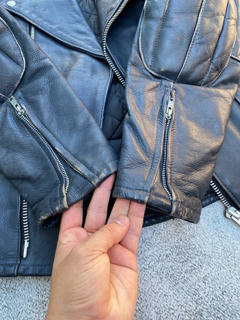 Other Leather Faded Avant Garde brown Rick Owens style Jacket Size US M / EU 48-50 / 2 - 8 Thumbnail