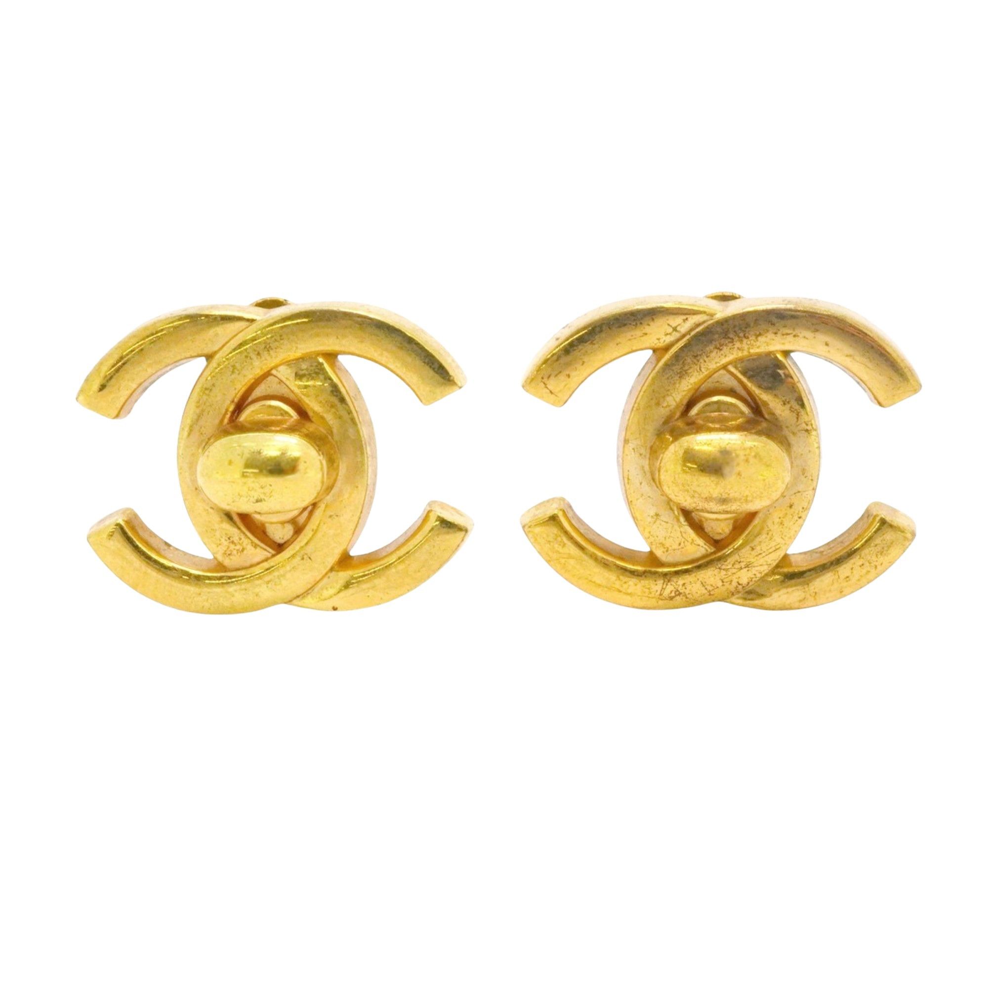 Chanel Chanel Coco Mark earring Size ONE SIZE - 1 Thumbnail