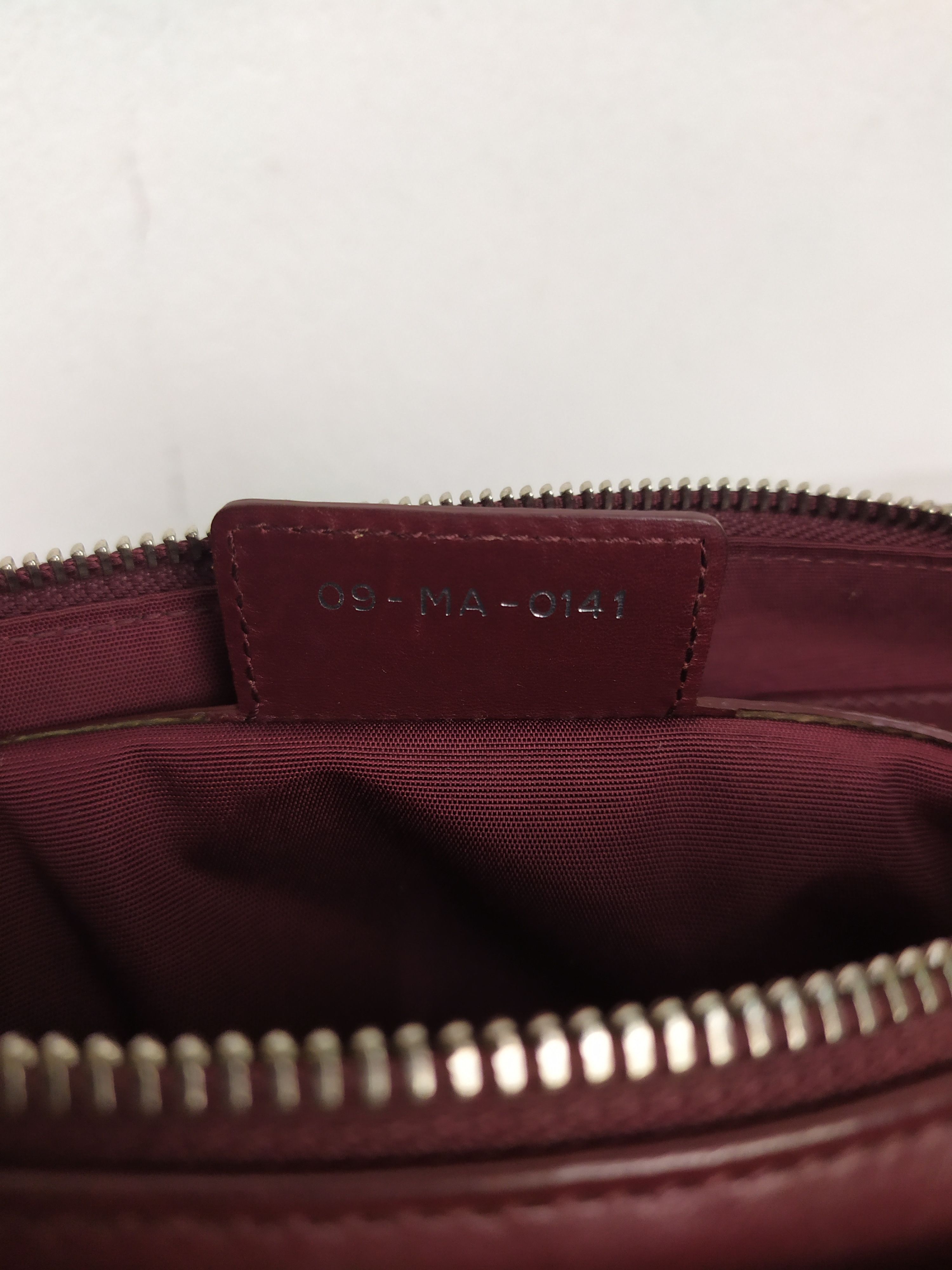 Dior Christian Dior Red Cannage Leather Lambskin Handbag Size ONE SIZE - 17 Thumbnail