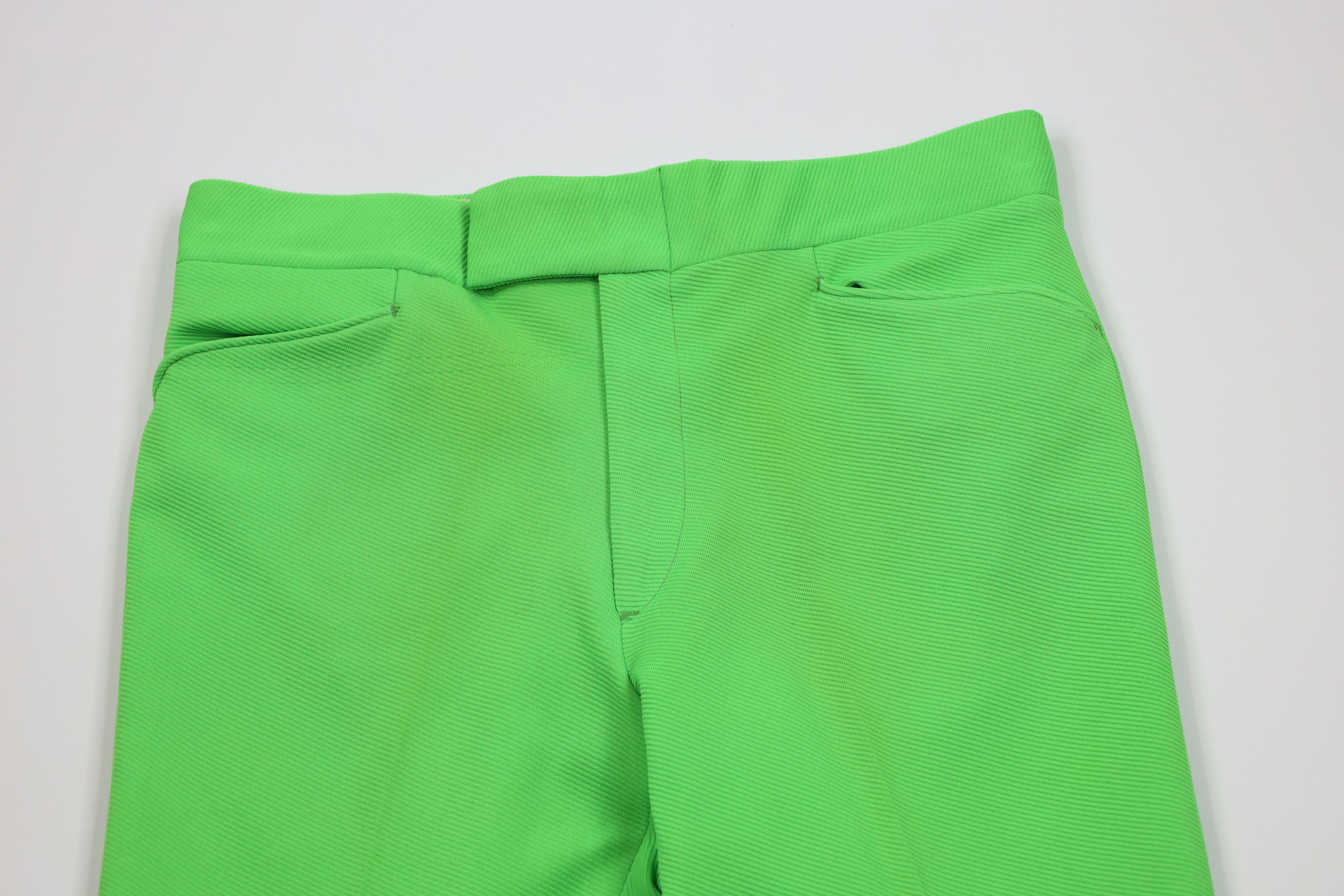 Vintage Vintage 60s 70s Streetwear Ribbed Knit Wide Leg Pants USA Size US 38 / EU 54 - 2 Thumbnail