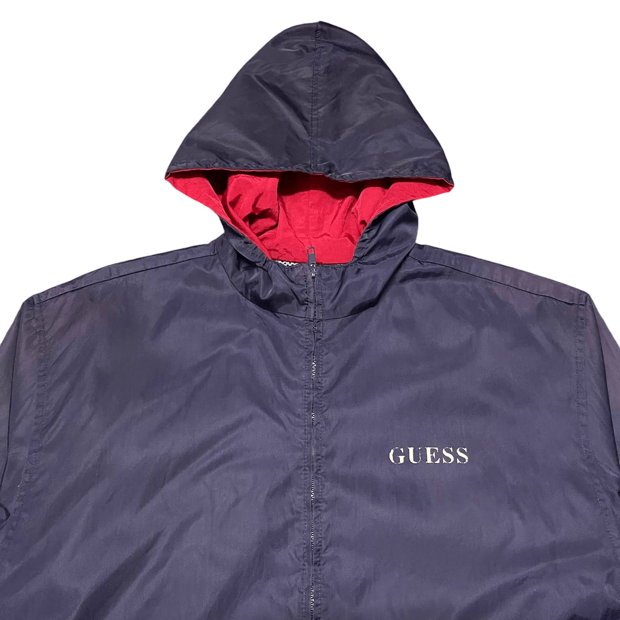 Guess Vintage 90's Guess Jeans Nylon Jacket Size US L / EU 52-54 / 3 - 5 Thumbnail