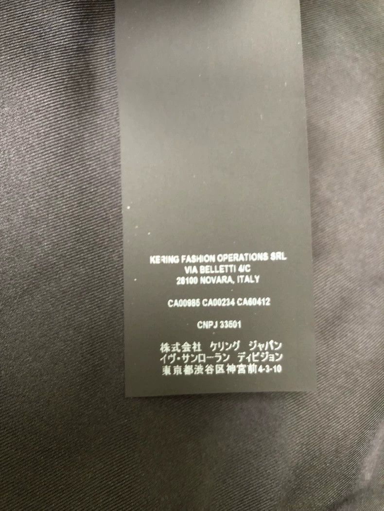 Saint Laurent Paris ysl saint laurent black blazer 2020 Size US S / EU 44-46 / 1 - 5 Thumbnail