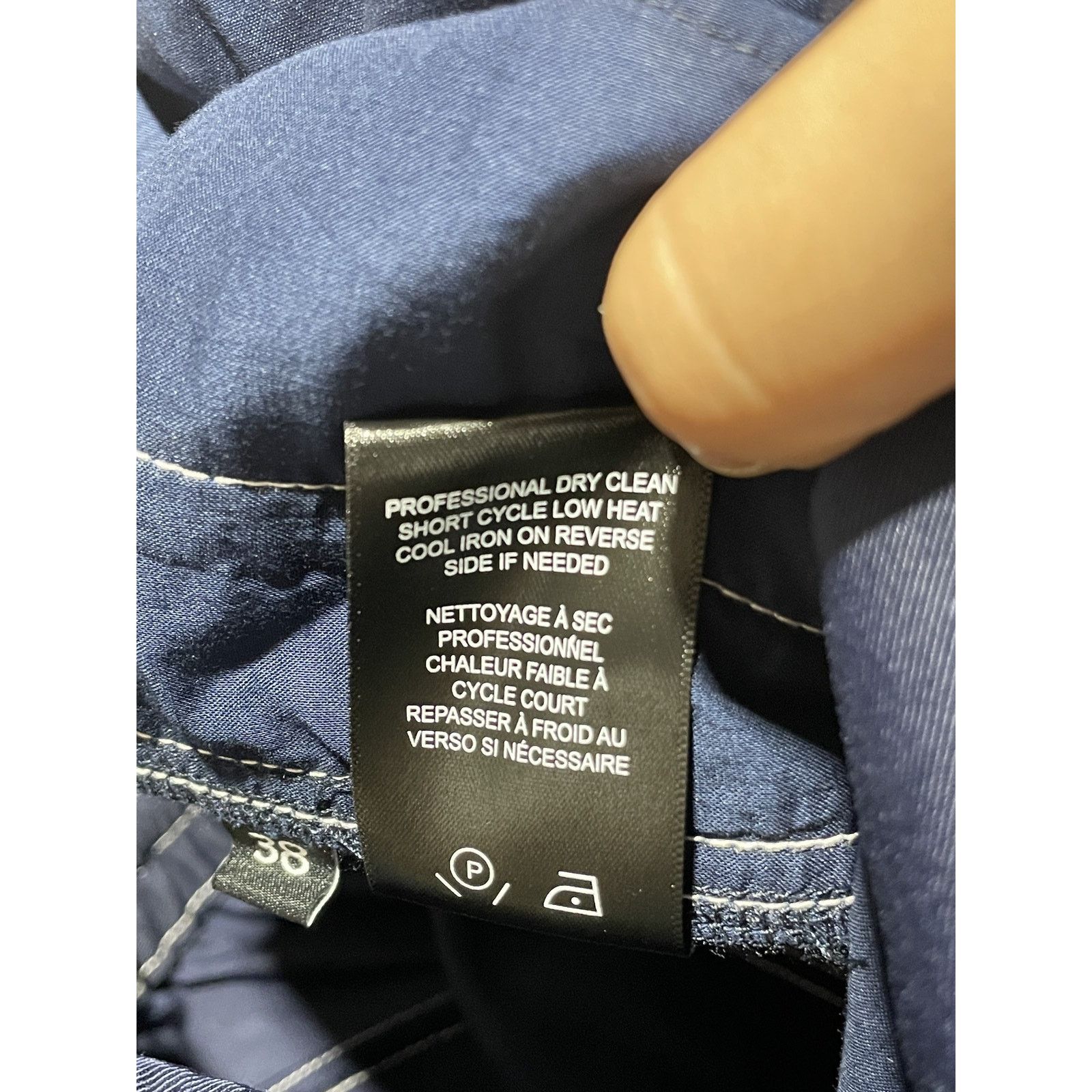 Nahmias NAHMIAS TECH TWILL PLATED CARGO SIZE 38 NEW Size US 38 / EU 54 - 4 Thumbnail