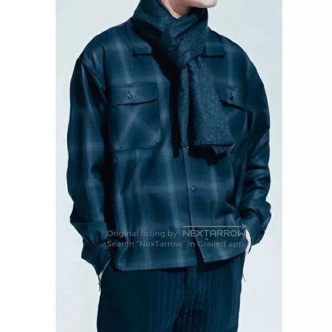 Porter Classic Porter Classic Wool Plaid Shirt Jacket. Size US M / EU 48-50 / 2 - 5 Thumbnail