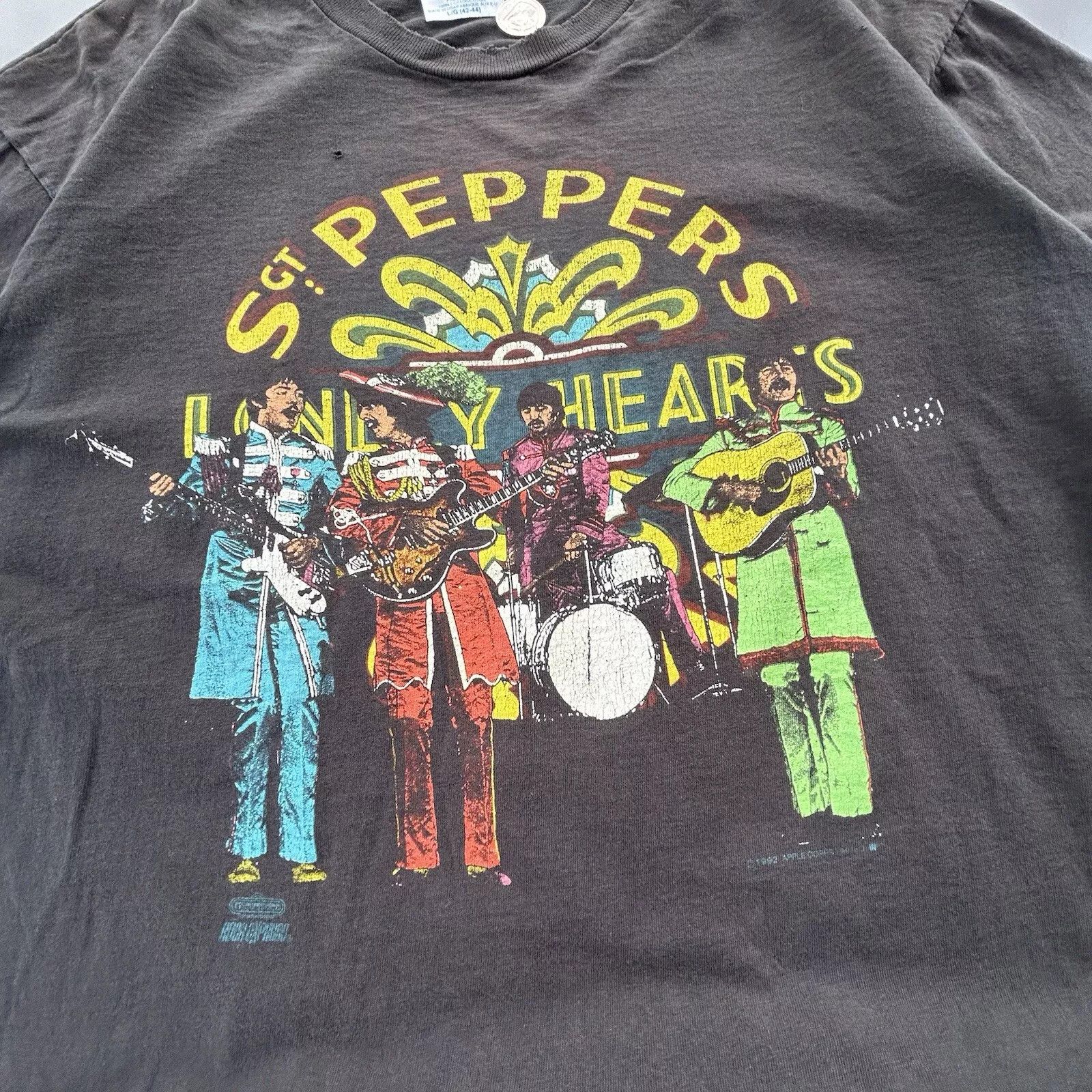 Hanes Vintage The Beatles Shirt Adult Large Sgt. Pepper’s Size US L / EU 52-54 / 3 - 5 Thumbnail