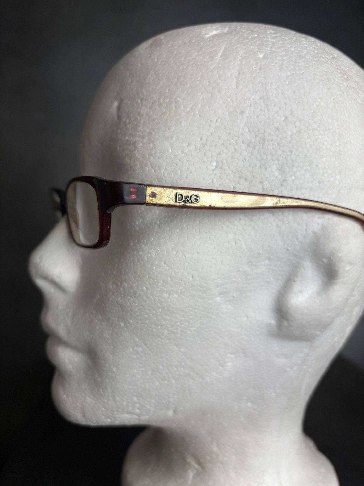 Dolce & Gabbana × Vintage 2000s Dolce & Gabbana Eyeglasses Y2K Vintage Designer Frames Size ONE SIZE - 7 Thumbnail