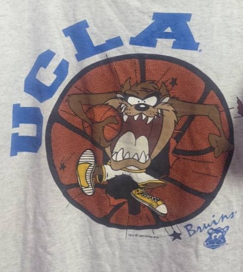 Vintage VINTAGE 90s UCLA BRUINS TASMANIAN DEVILS Size US L / EU 52-54 / 3 - 3 Thumbnail