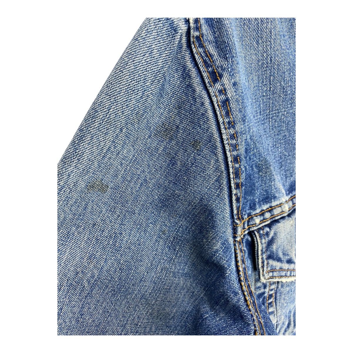 Harley Davidson × Levi's Vintage Clothing Vintage Levis x Harley Davidson Distressed Denim Jacket Size US M / EU 48-50 / 2 - 8 Thumbnail