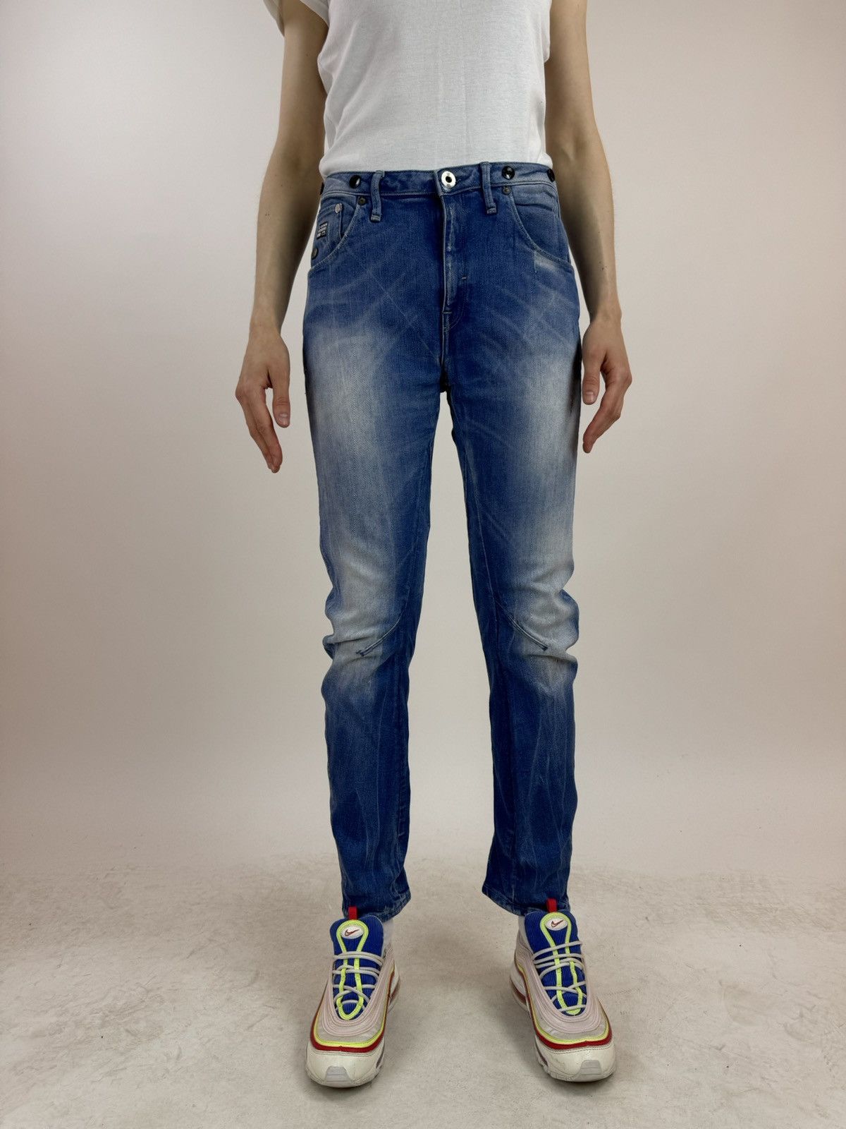Other G-Star ARC 3D LOOSE TAPERED BRACES COJ slim fit Blue Jeans Size 32" / US 10 / IT 46 - 1 Thumbnail