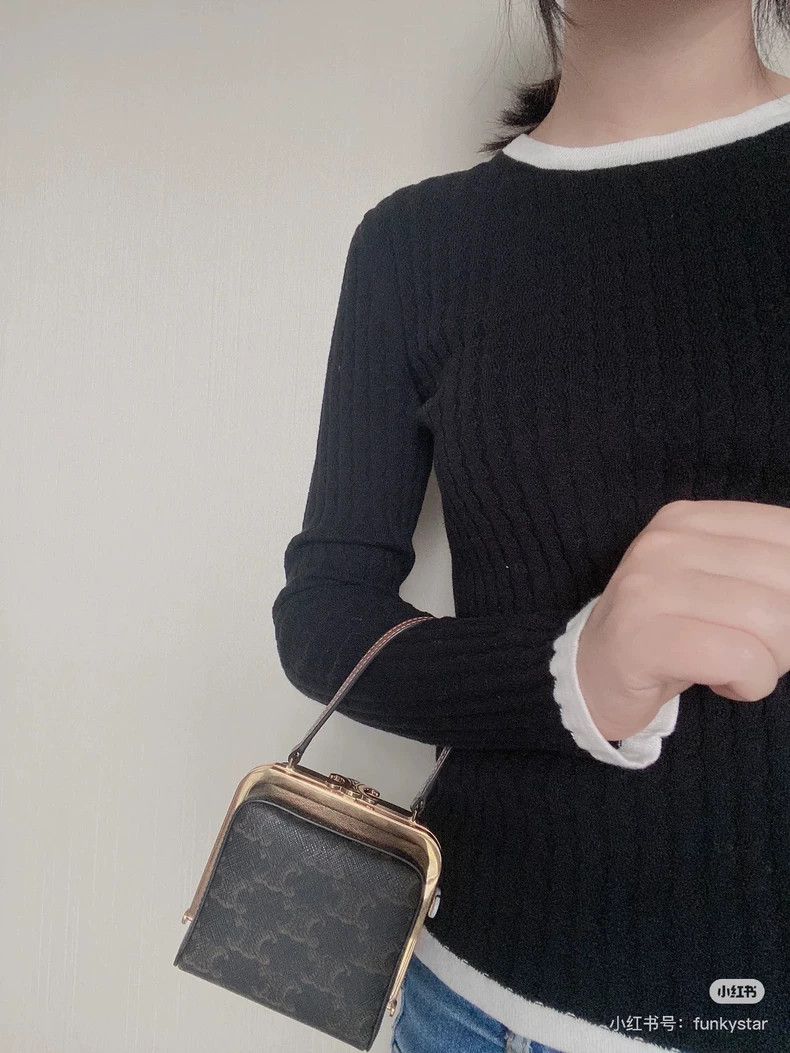 Chanel Chanel 22c black bottom white edge pit strip sweater Size XS / US 0-2 / IT 36-38 - 8 Thumbnail