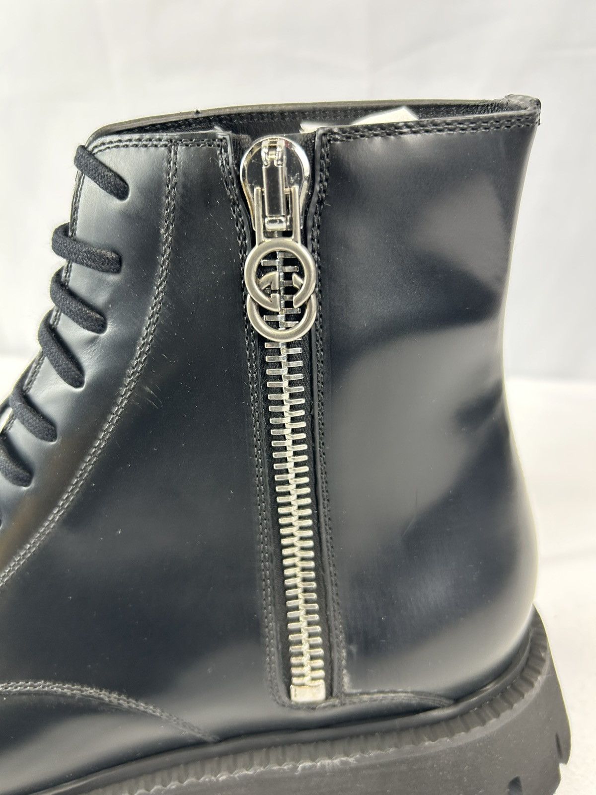 Gucci GUCCI Novo Lug-Sole Combat Boots Size US 7 / EU 40 - 2 Thumbnail