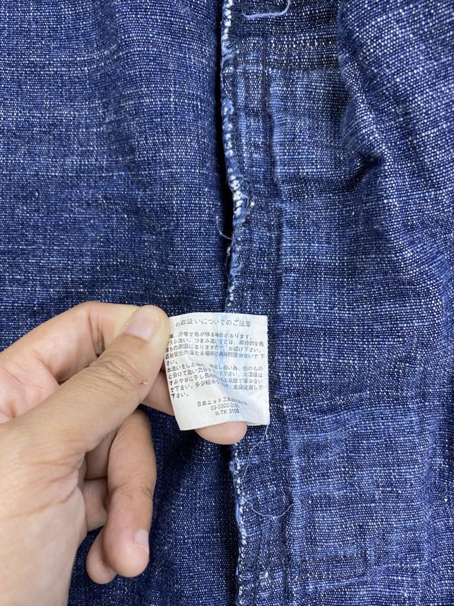 Japanese Brand × Vintage Vintage Stone Japan Brand Half Denim Patches Zipper Jacket Size US M / EU 48-50 / 2 - 12 Thumbnail