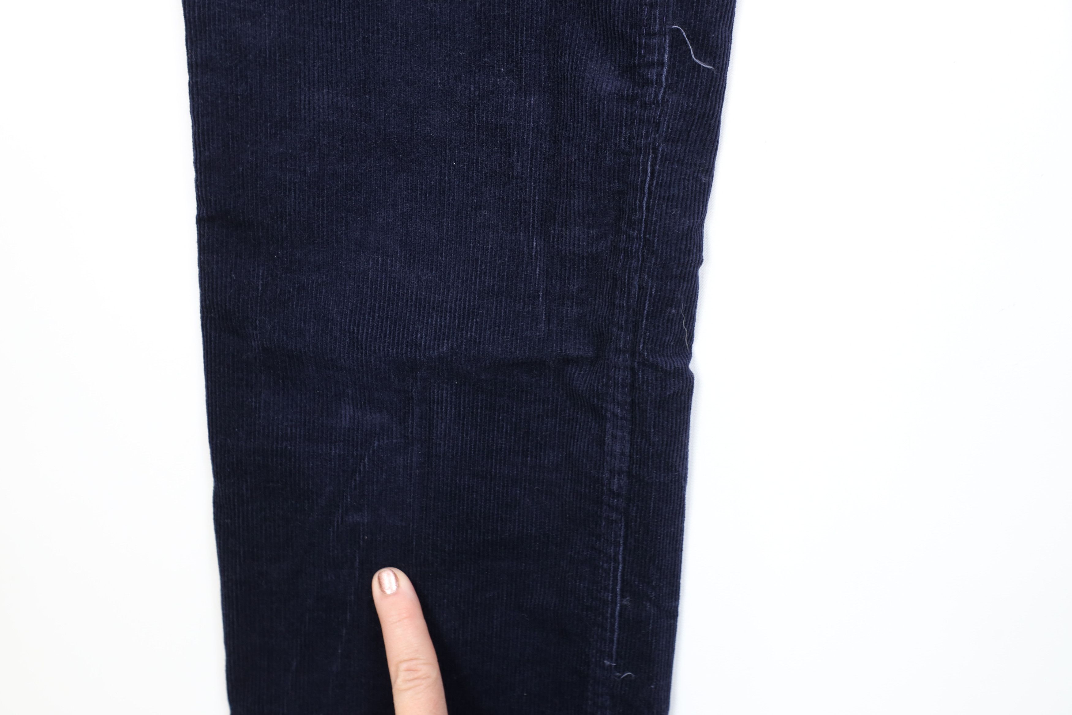 Gap Vintage 70s 80s Gap Straight Leg Corduroy Chino Pants Blue Size US 30 / EU 46 - 6 Thumbnail