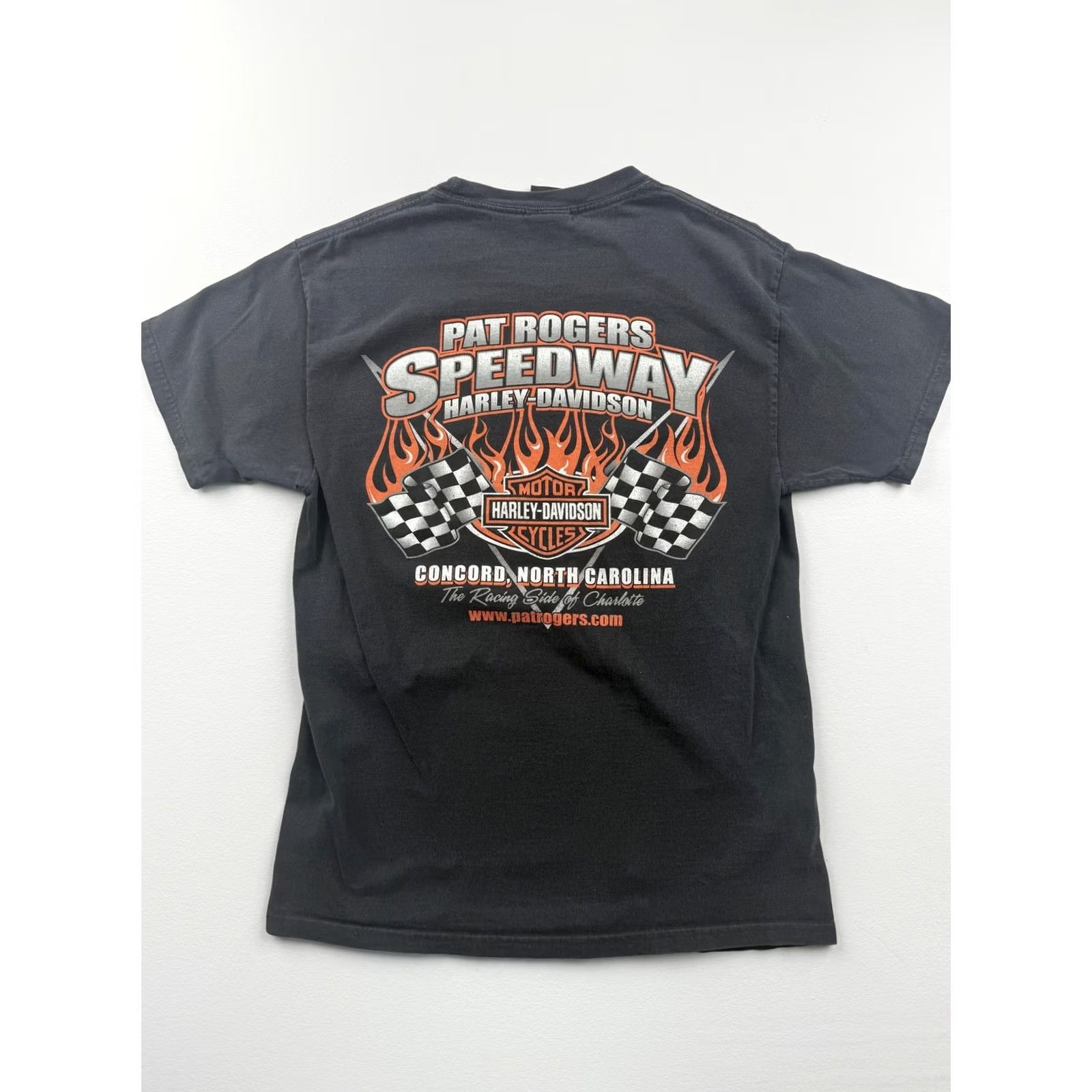 Harley Davidson Harley-Davidson Shirt Mens Medium Black Harley Rebel Graphic Tee Speedway Biker Size US M / EU 48-50 / 2 - 2 Thumbnail