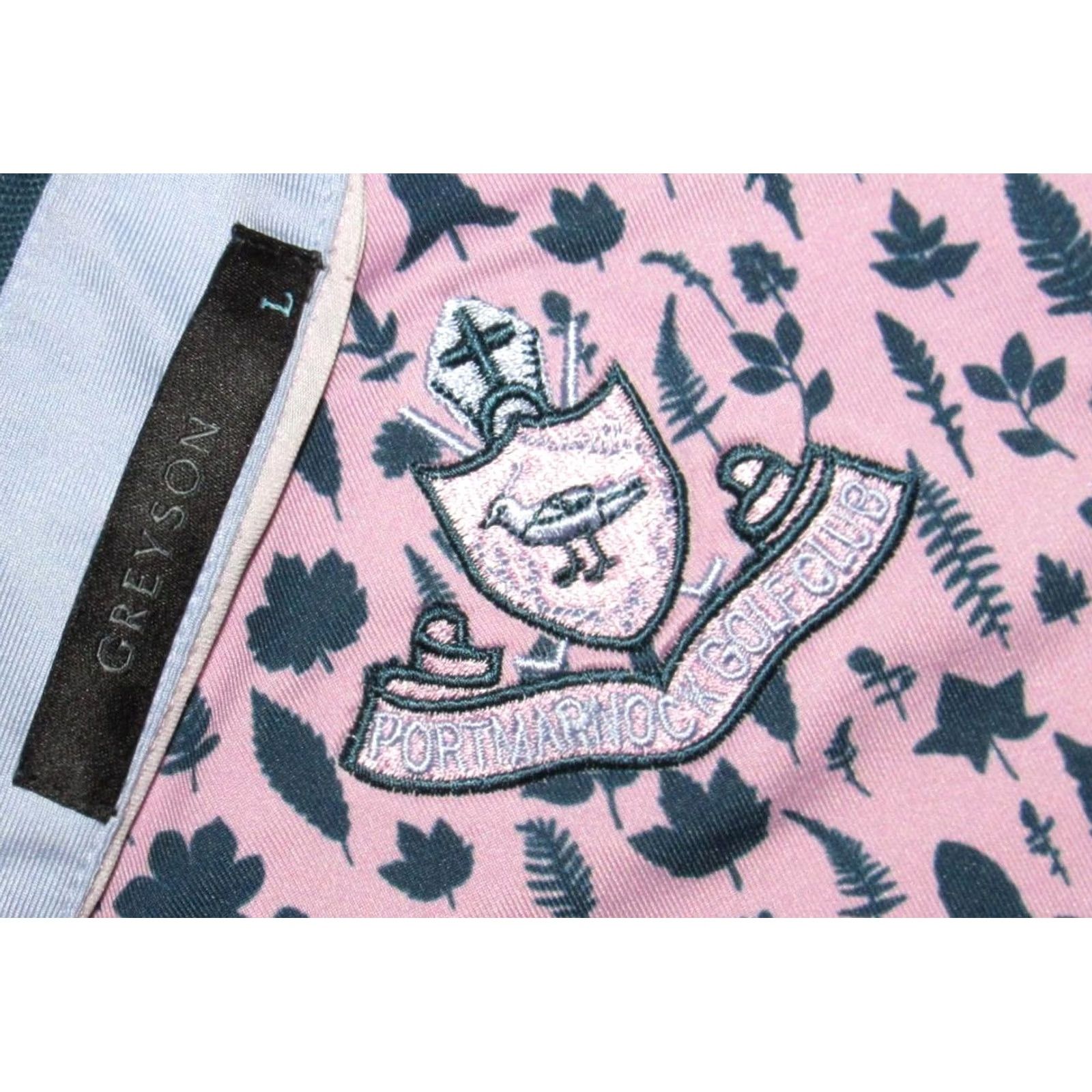 Vintage Greyson Pink Polo Shirt Port Marnock Golf Club Large Shirt Men L Pink Port Marnock Golf Club Large Greyson Polo Size US L / EU 52-54 / 3 - 4 Thumbnail