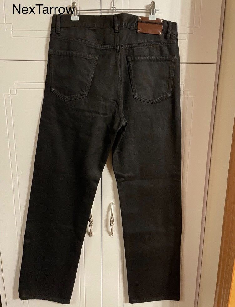 Dries Van Noten Dries van noten Brush wax-coated jeans 2412-Nextarrow Size US 31 - 1 Thumbnail