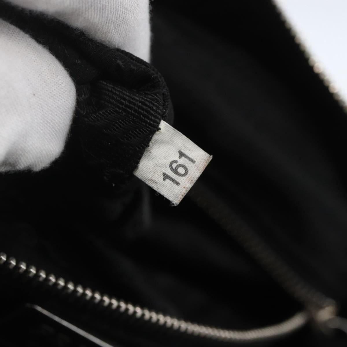 Prada PRADA Shoulder Bag Nylon Black Silver Auth 165034 - Jerrillo Size ONE SIZE - 23 Thumbnail